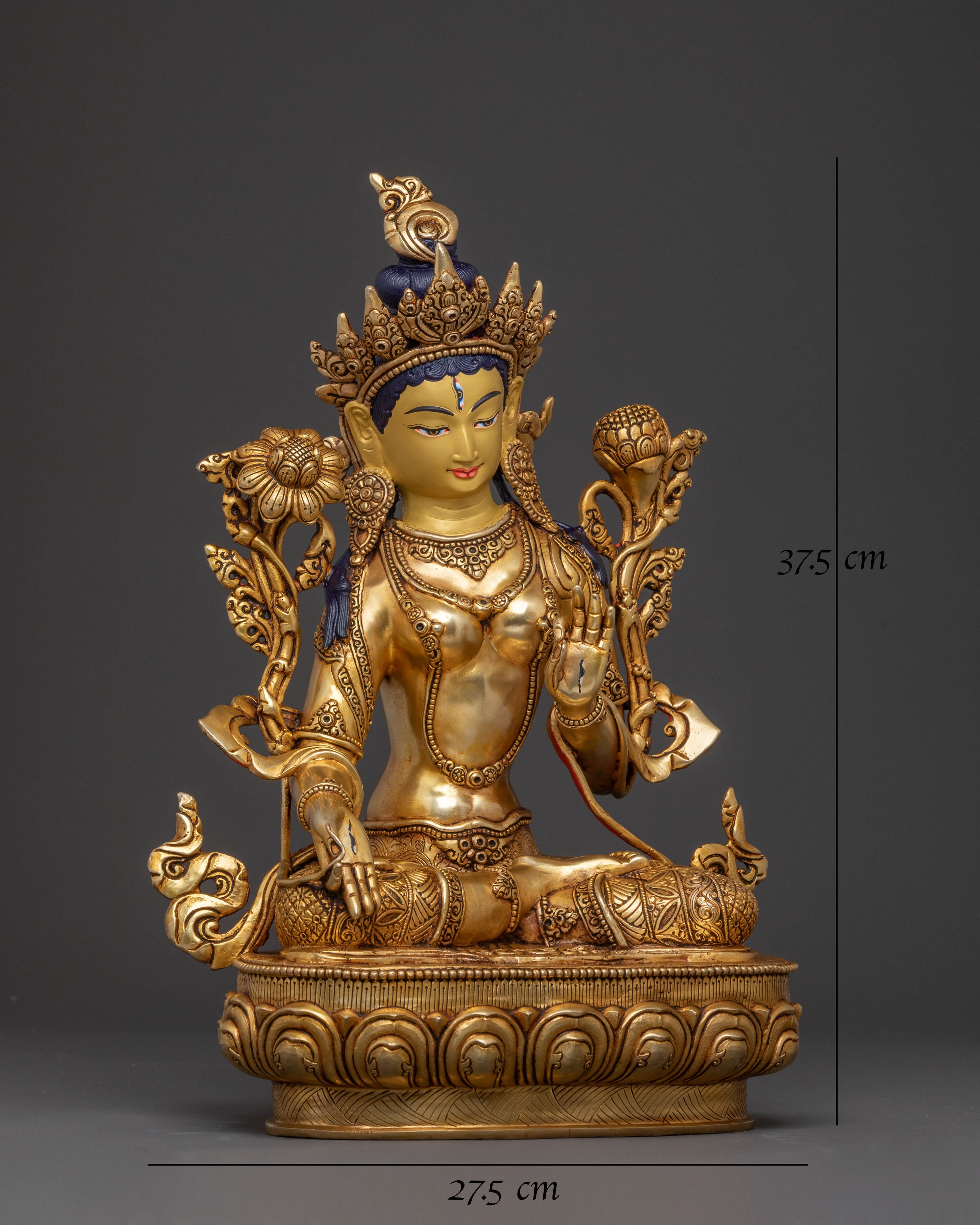 White Tara Spiritual Statue | Symbol of Purity
