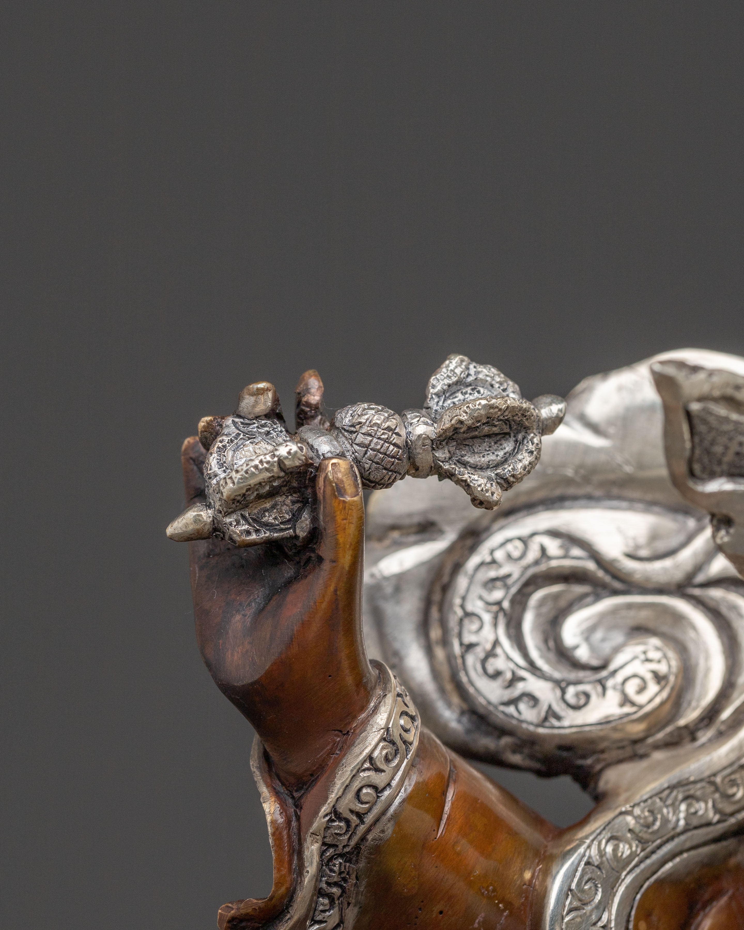 Pehar Gyalpo Copper Statue | Spiritual Decor