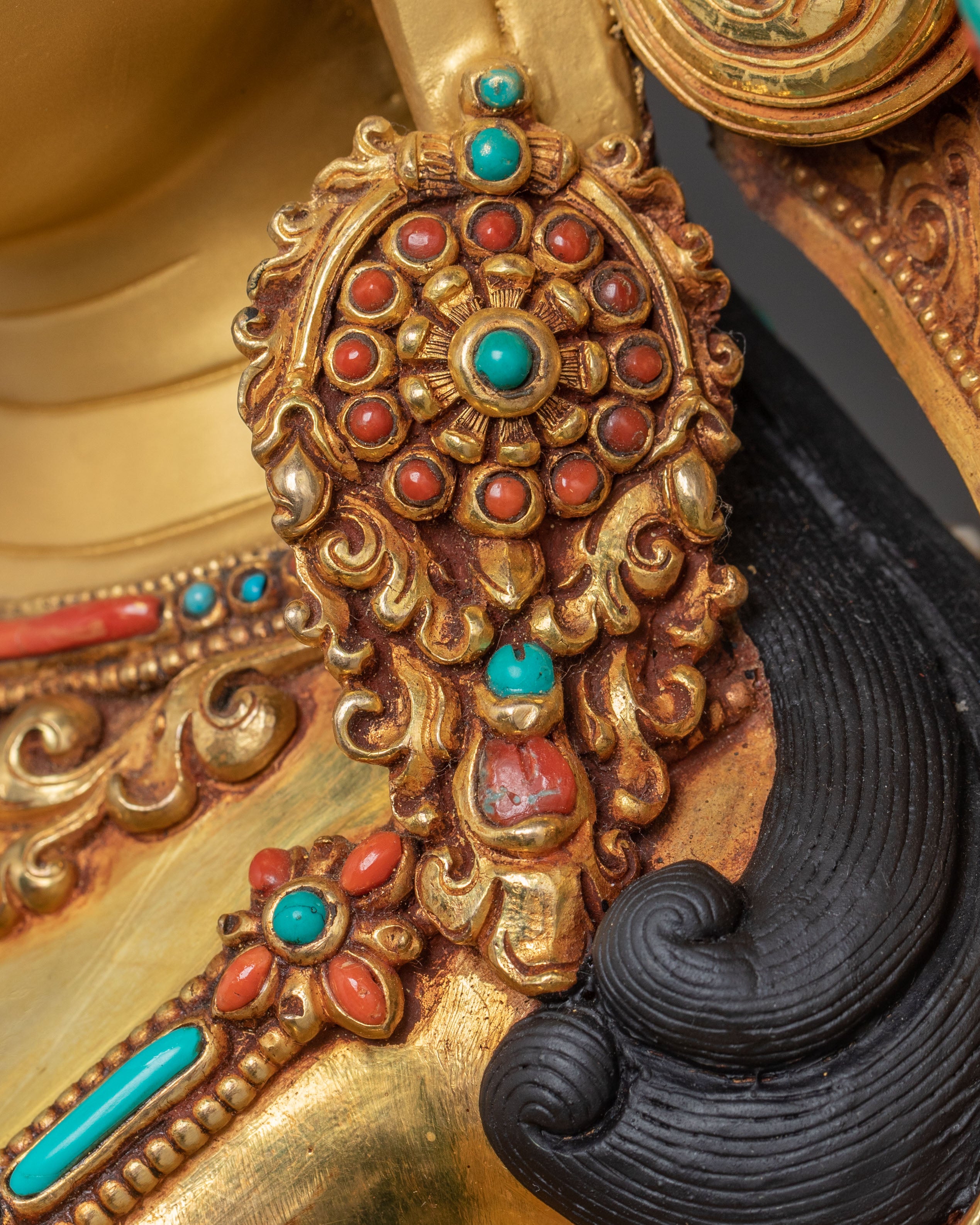 Radiant Mother Green Tara Statue | Himalayan Handcrafted Masterpiece