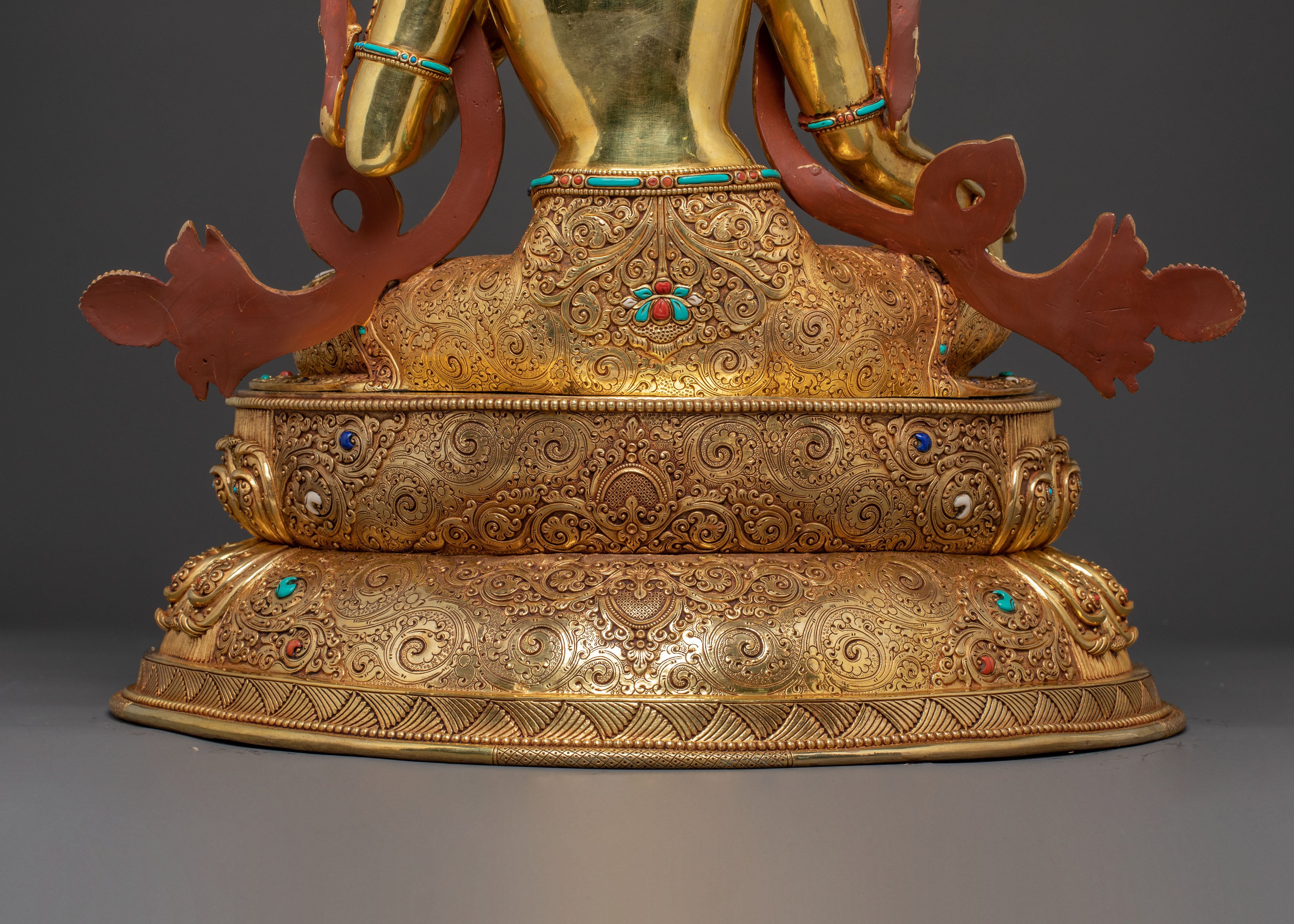 Radiant Mother Green Tara Statue | Himalayan Handcrafted Masterpiece