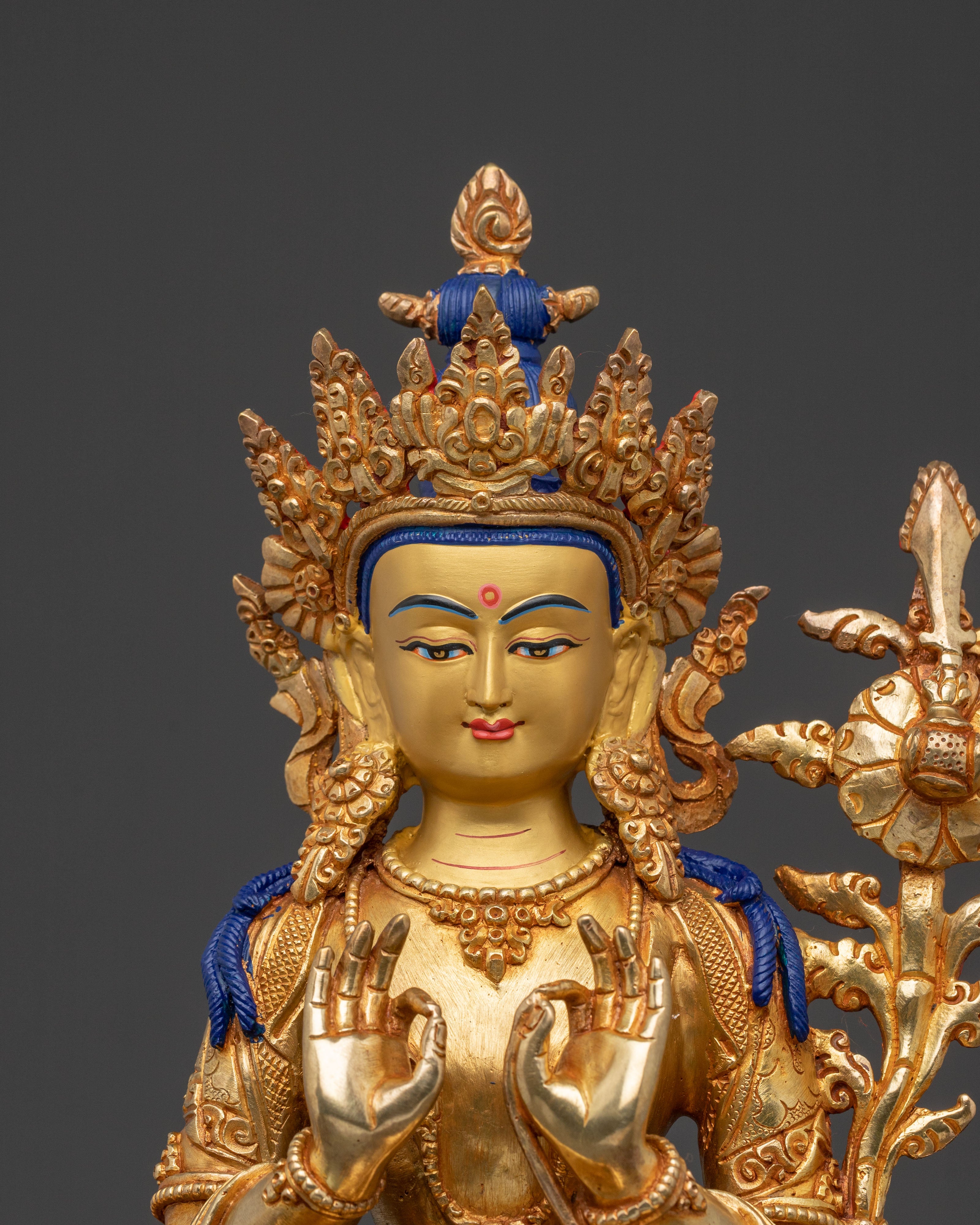 Akashagarbha Statue for Altar | Handcrafted Devotion