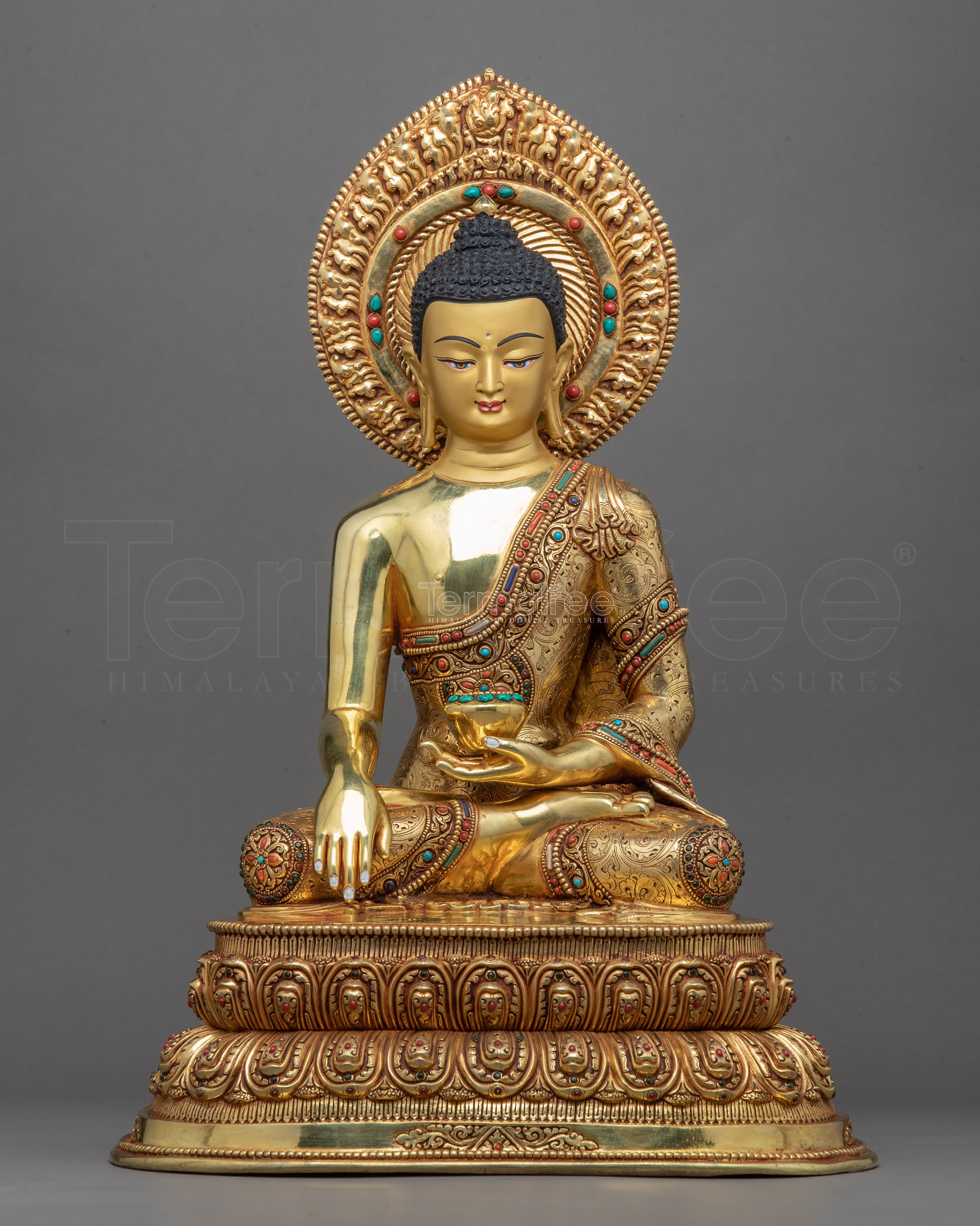 Buddho Meditation Sculpture | Buddhist Deity Figurine For Ritual - Termatree