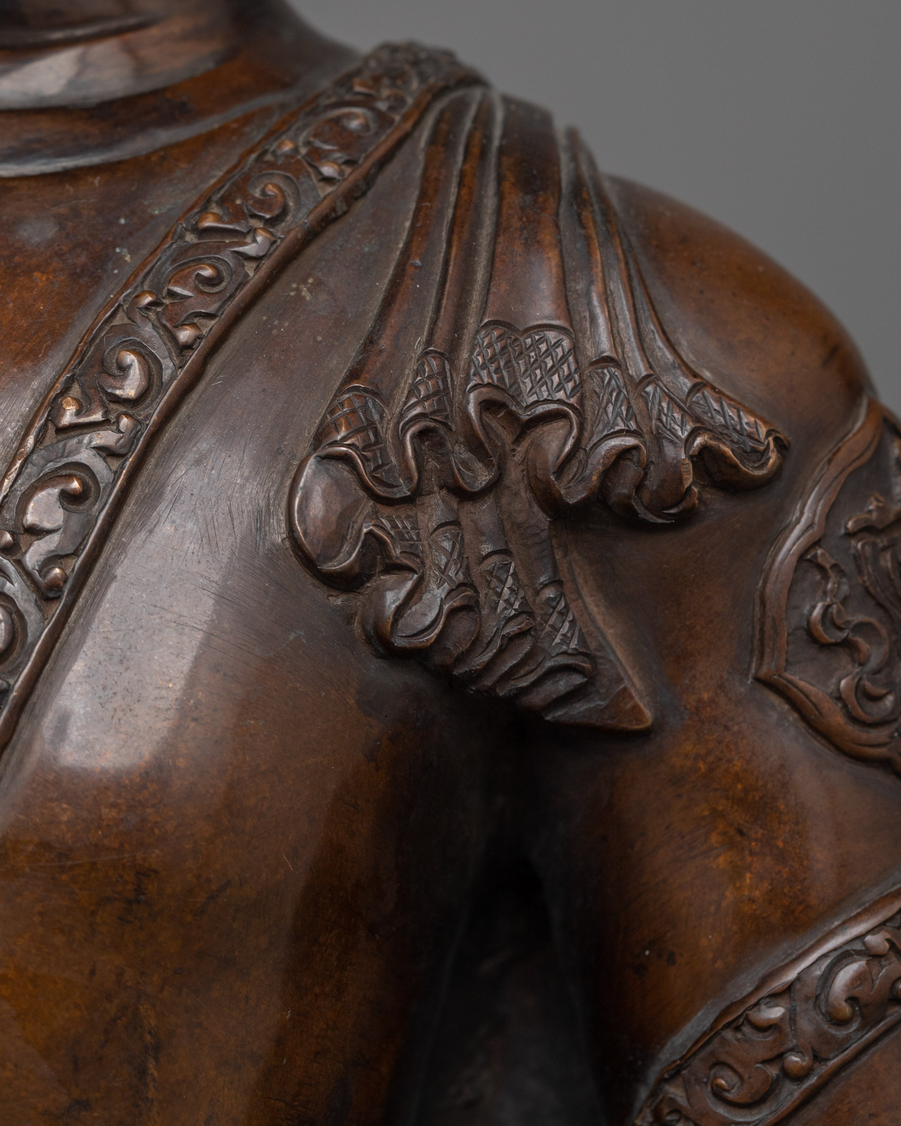 Handcrafted Three Buddha Sculpture Set | Medicine, Amitabha, and Shakyamuni Statues