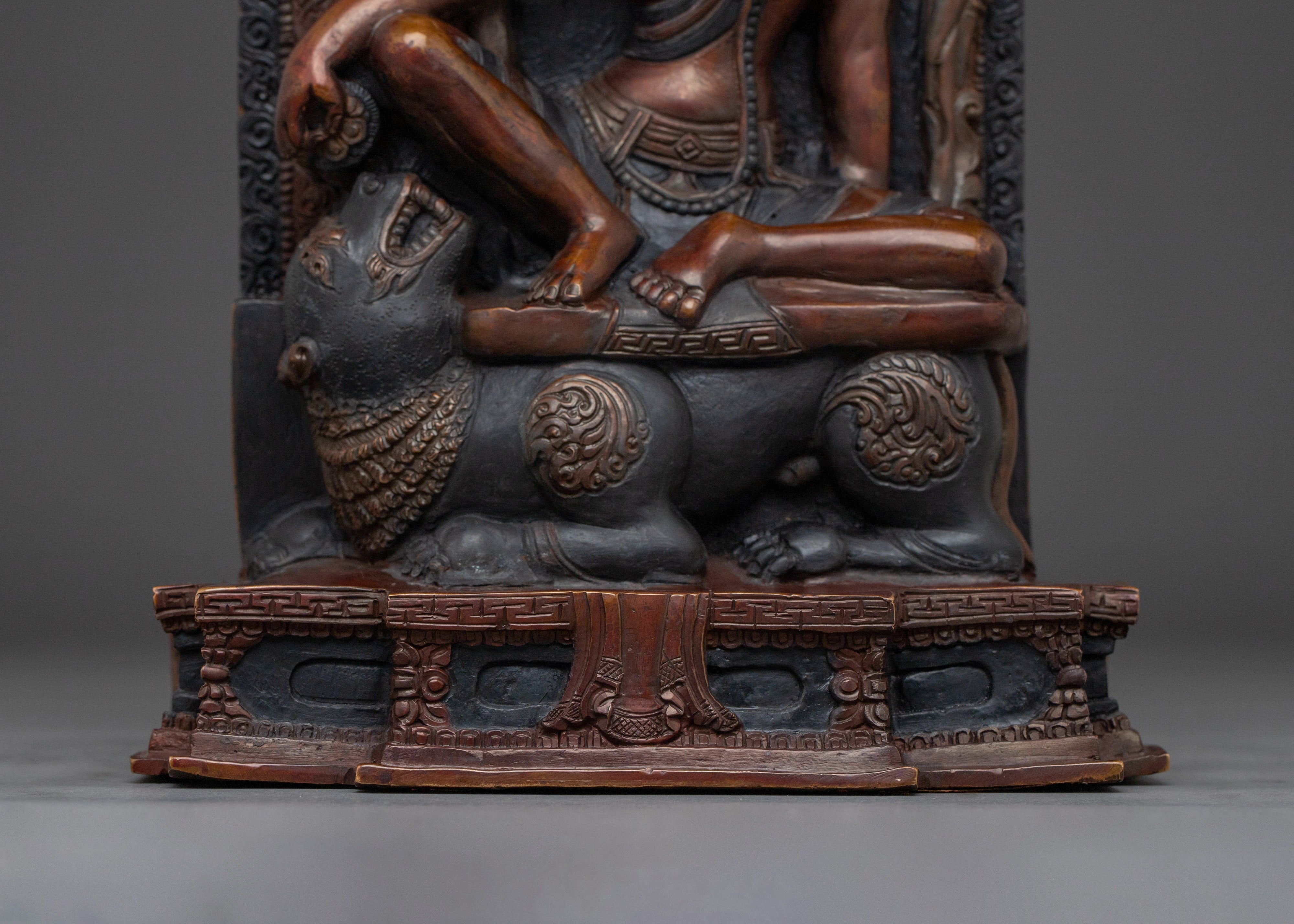 Oxidized Lokeshwor Statue | Bodhisattva of Compassion