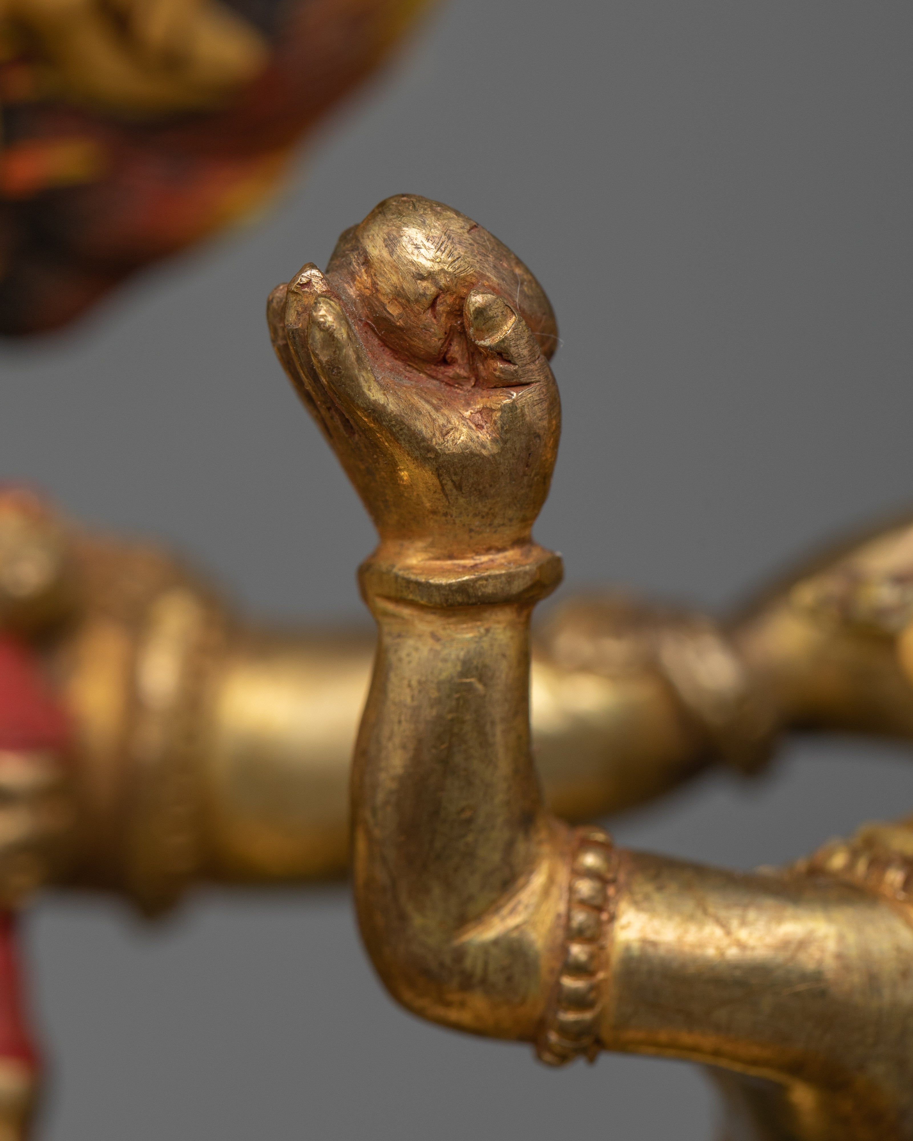 Wrathful Yama Dharmaraja Figurine | Spiritual Transformation and Protection