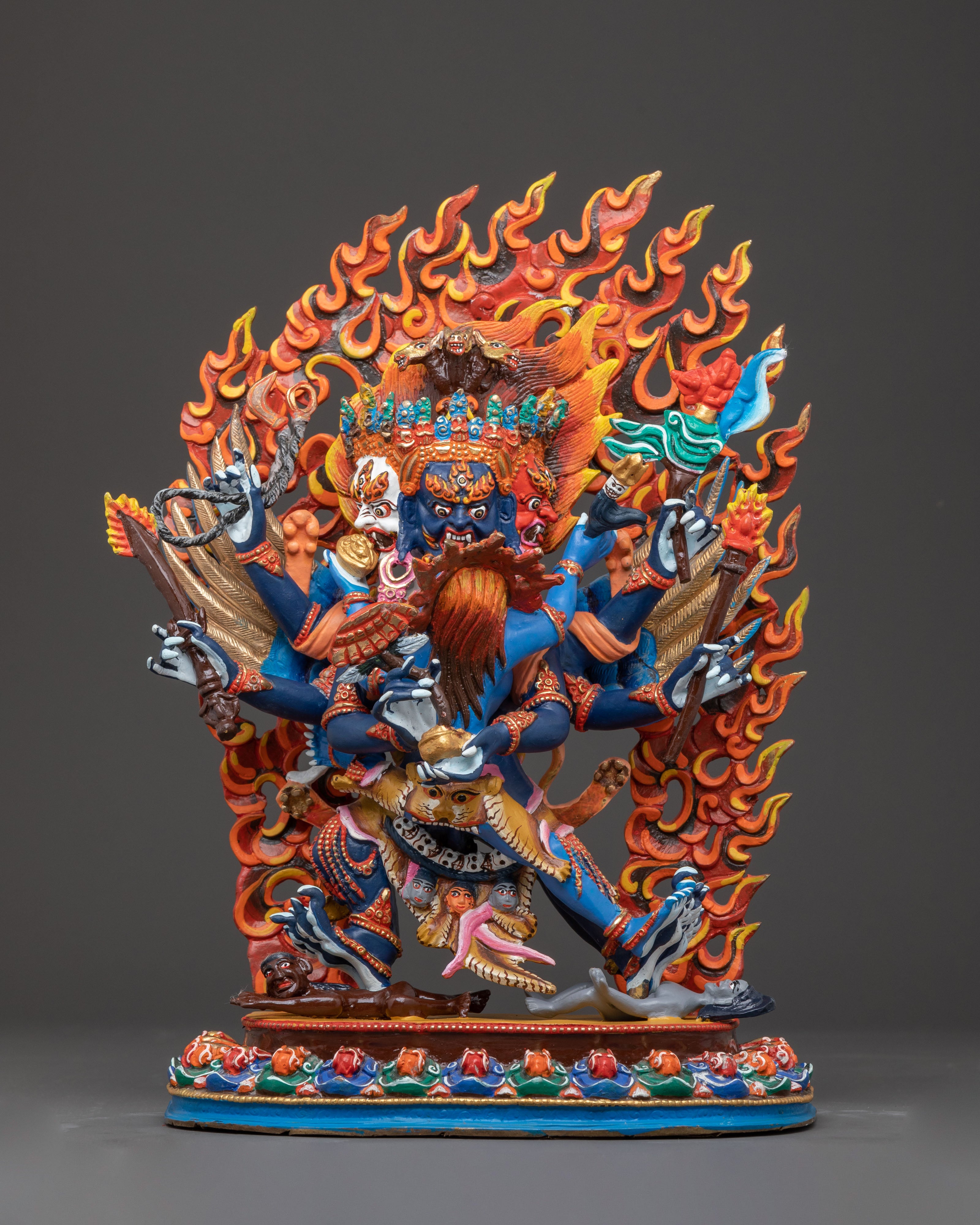 Majestic Statue of Hayagriva | Fierce Buddhist Wisdom Protector Deity