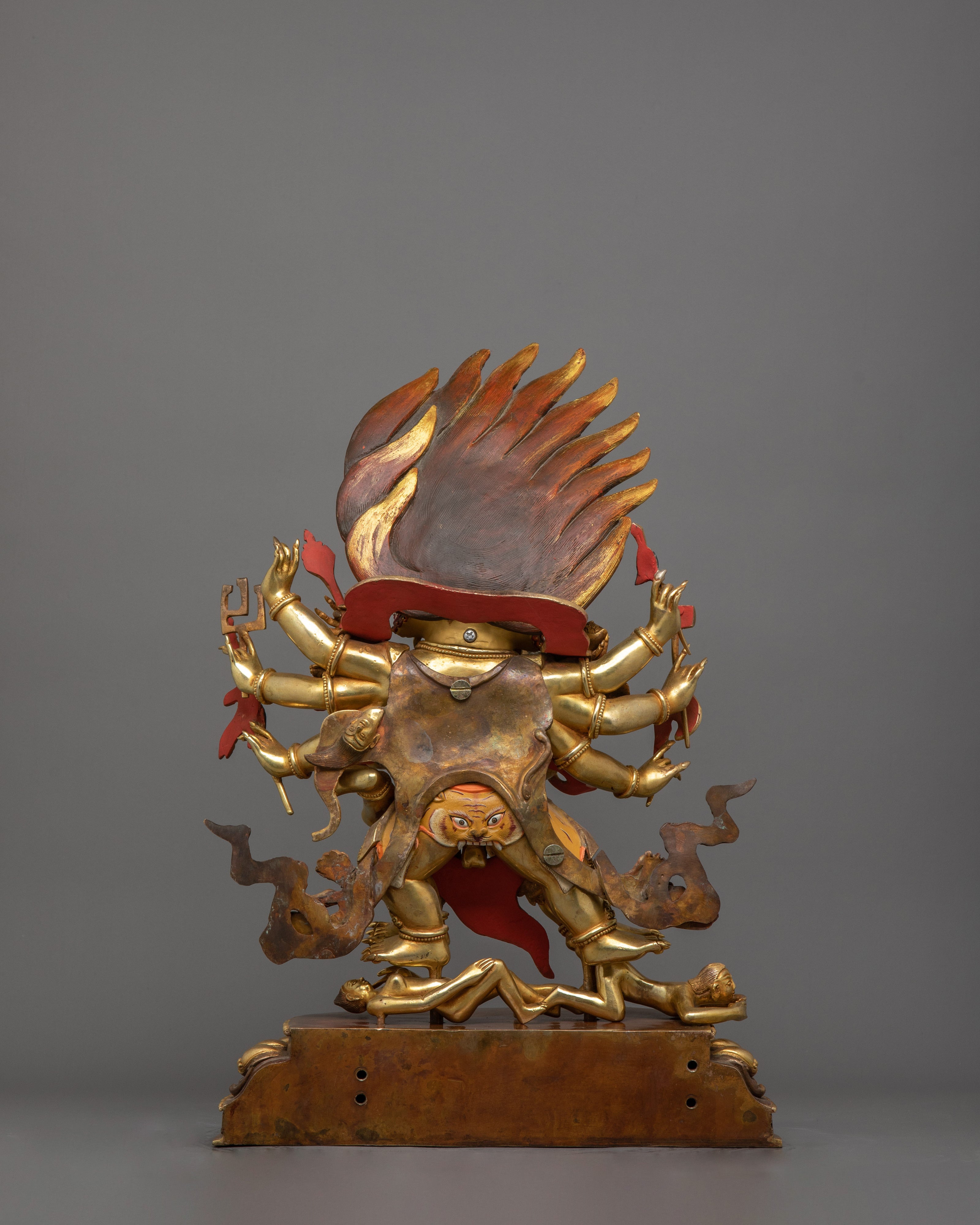 Tibetan Lhago Tokpa Statue | Symbol of Spiritual Power, Wisdom and Protection