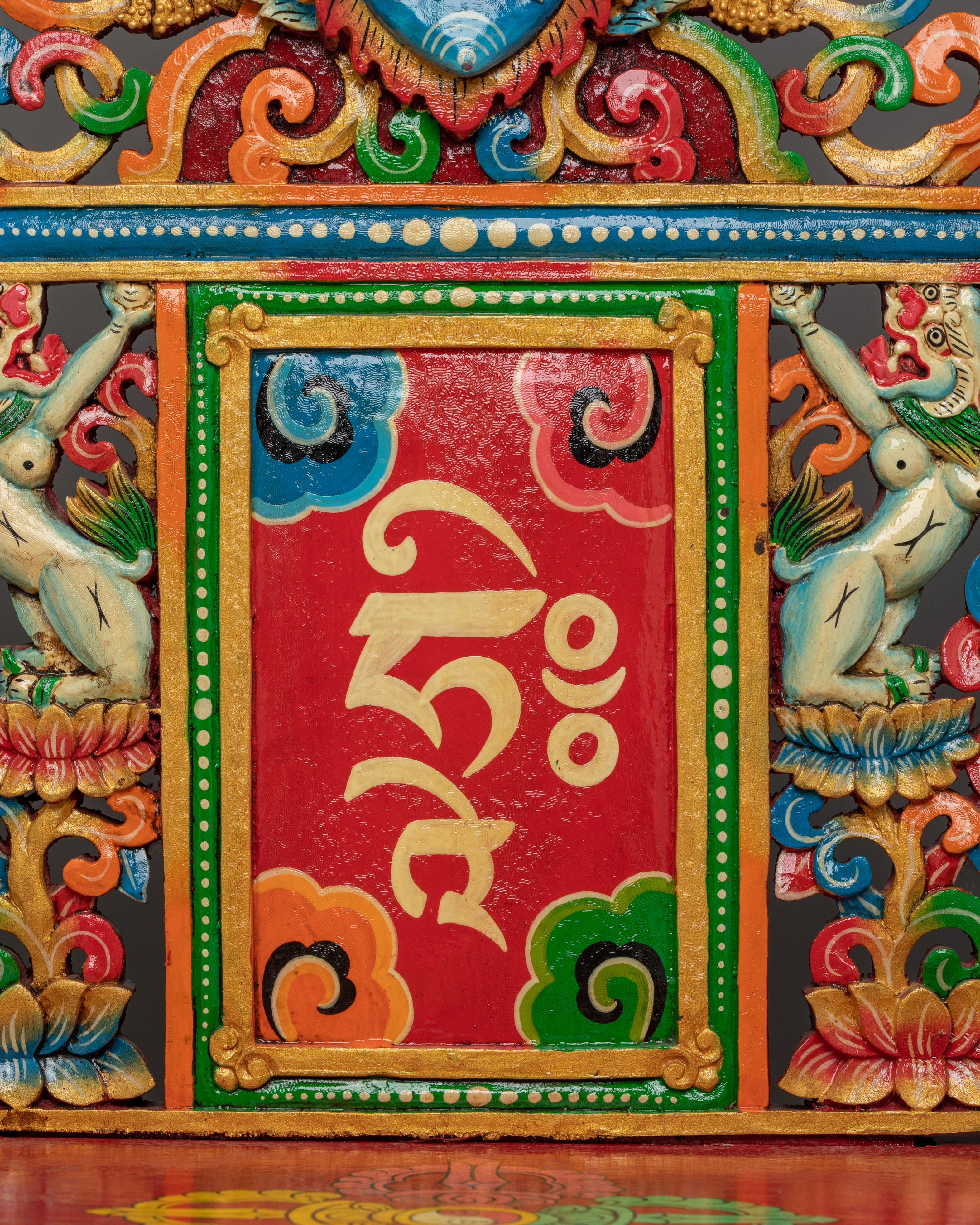 Guru Rinpoche on Beautiful Throne | Traditional Himalayan Art