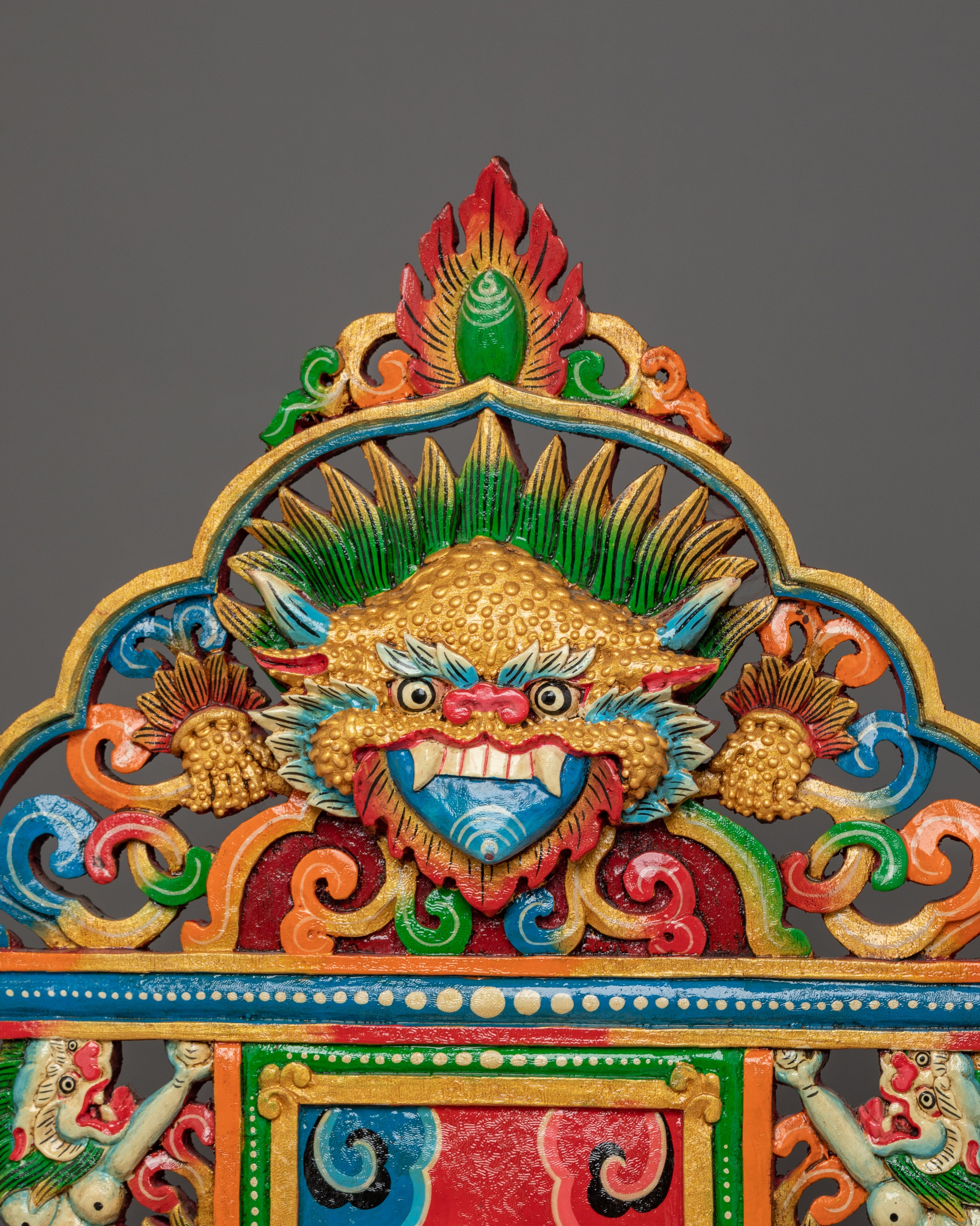Guru Rinpoche on Beautiful Throne | Traditional Himalayan Art