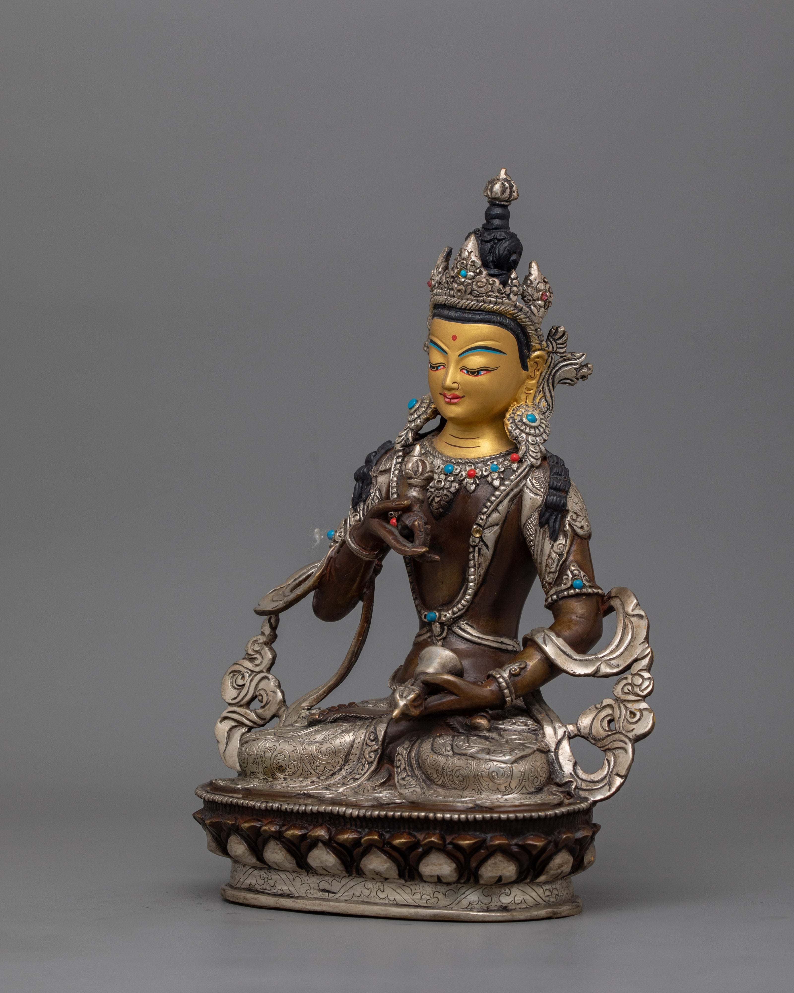 Vajrasattva "Bodhisattva of Purification" Figurine | The Divine Purifier
