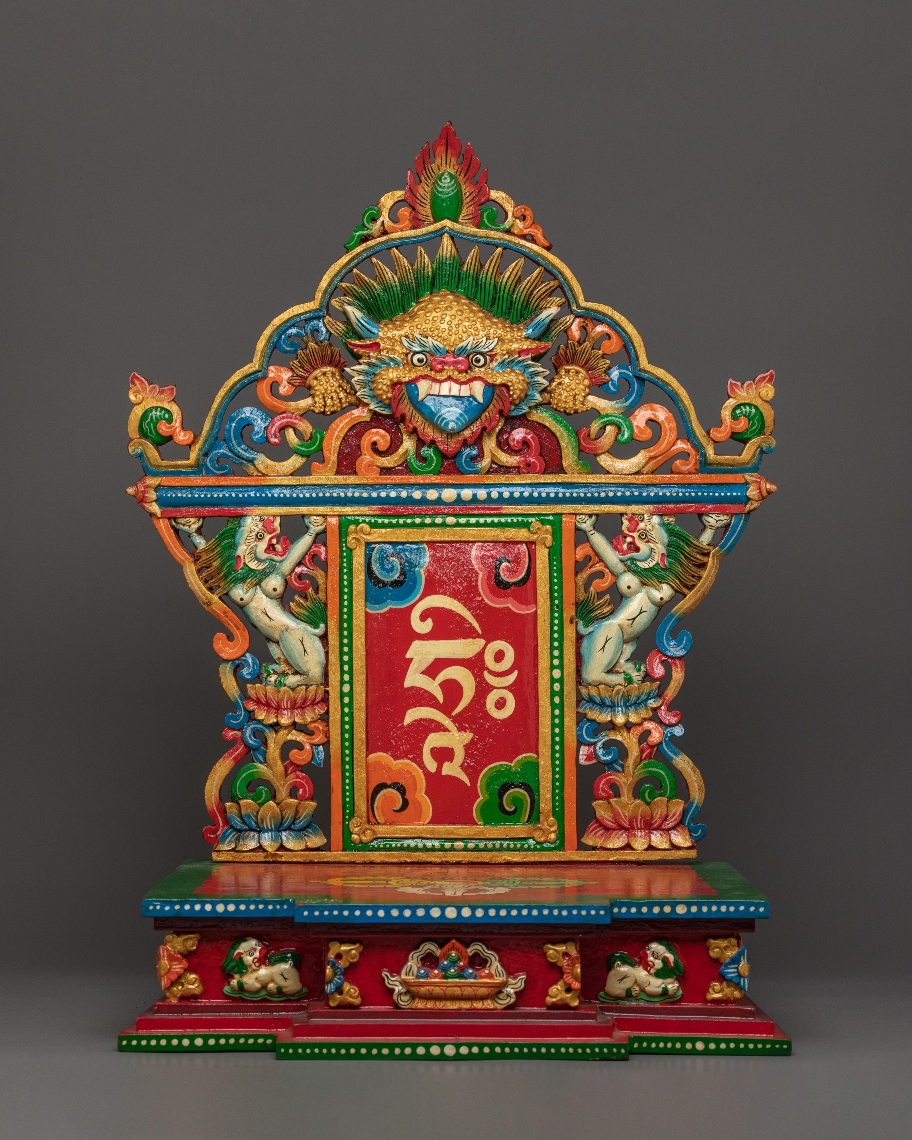 Guru Rinpoche on Beautiful Throne | Traditional Himalayan Art
