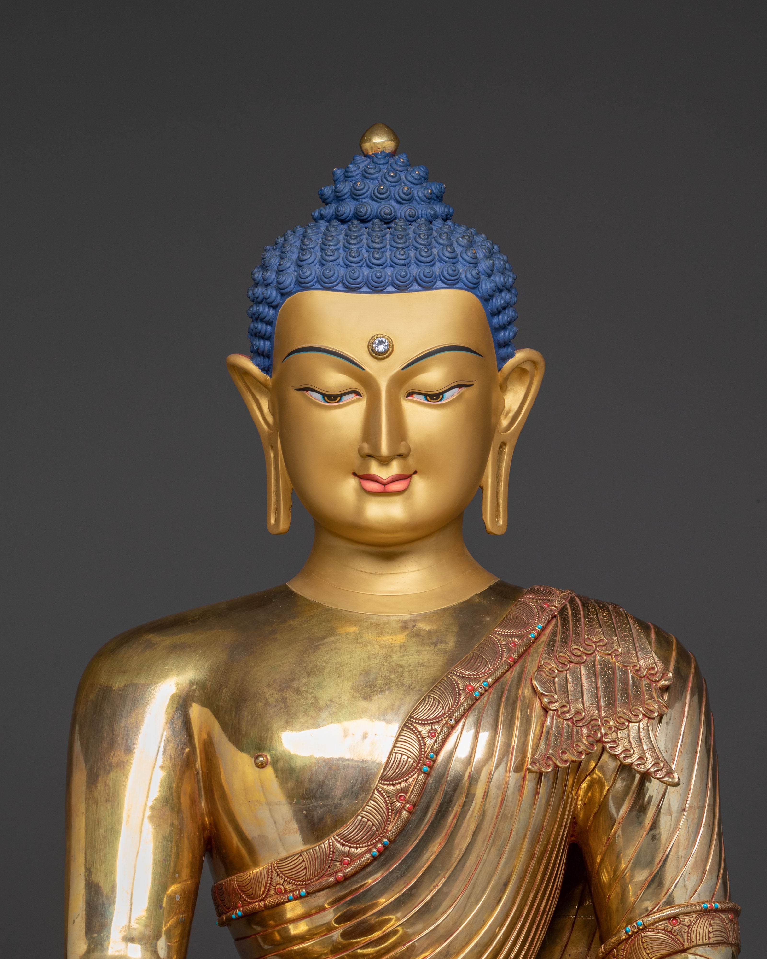 Life-Sized Shakyamuni Buddha Statue
