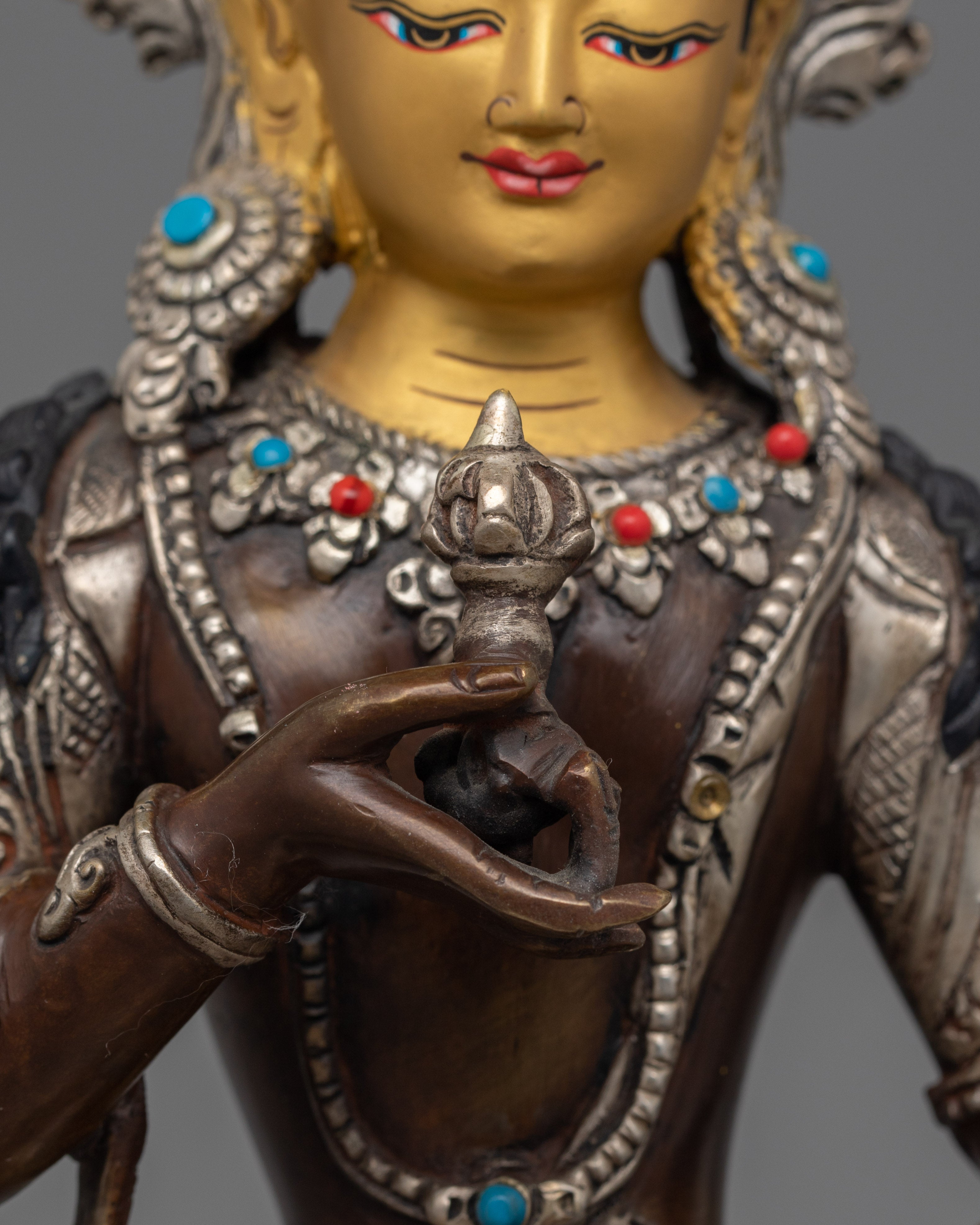 Vajrasattva "Bodhisattva of Purification" Figurine | The Divine Purifier