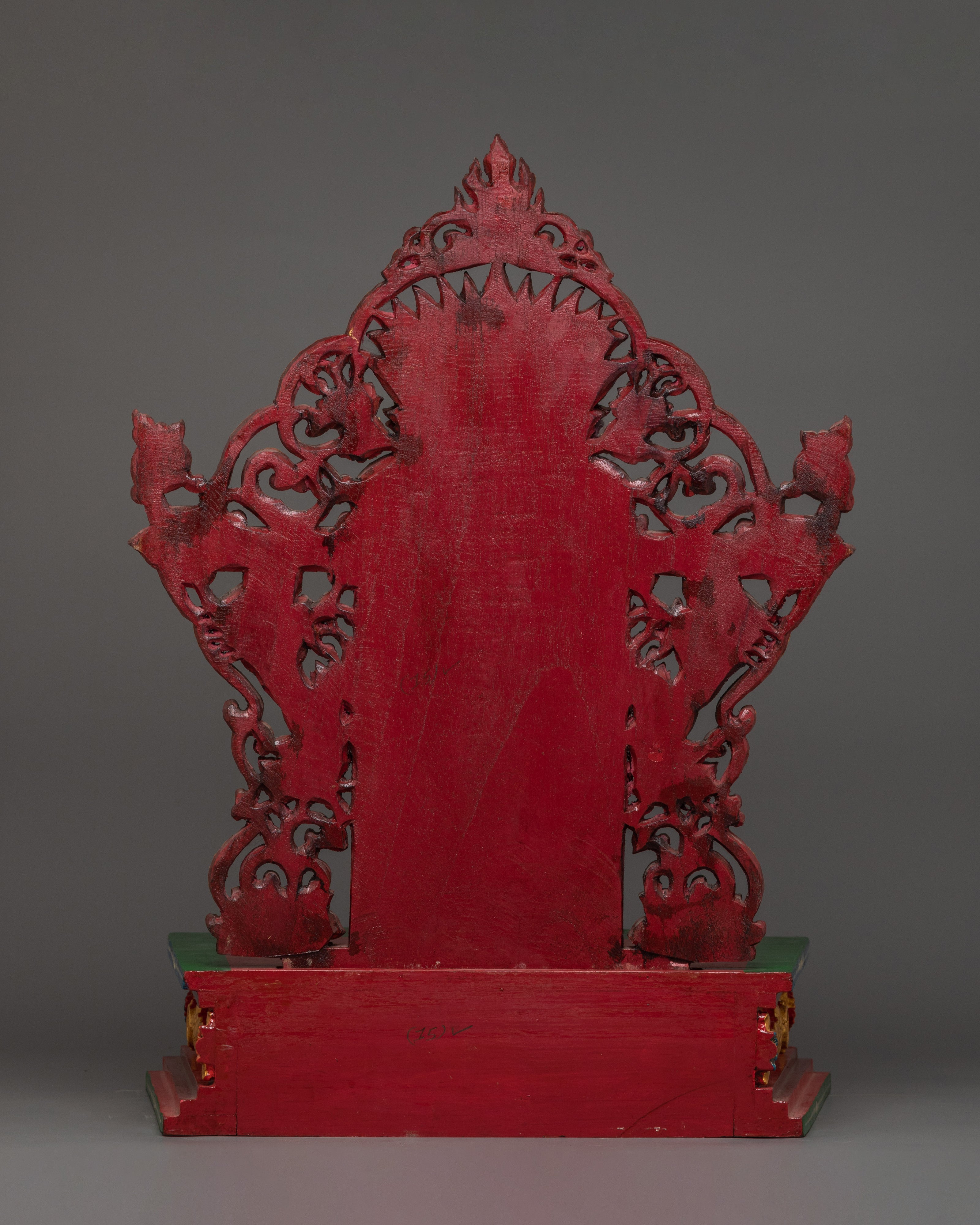 Guru Rinpoche on Beautiful Throne | Traditional Himalayan Art
