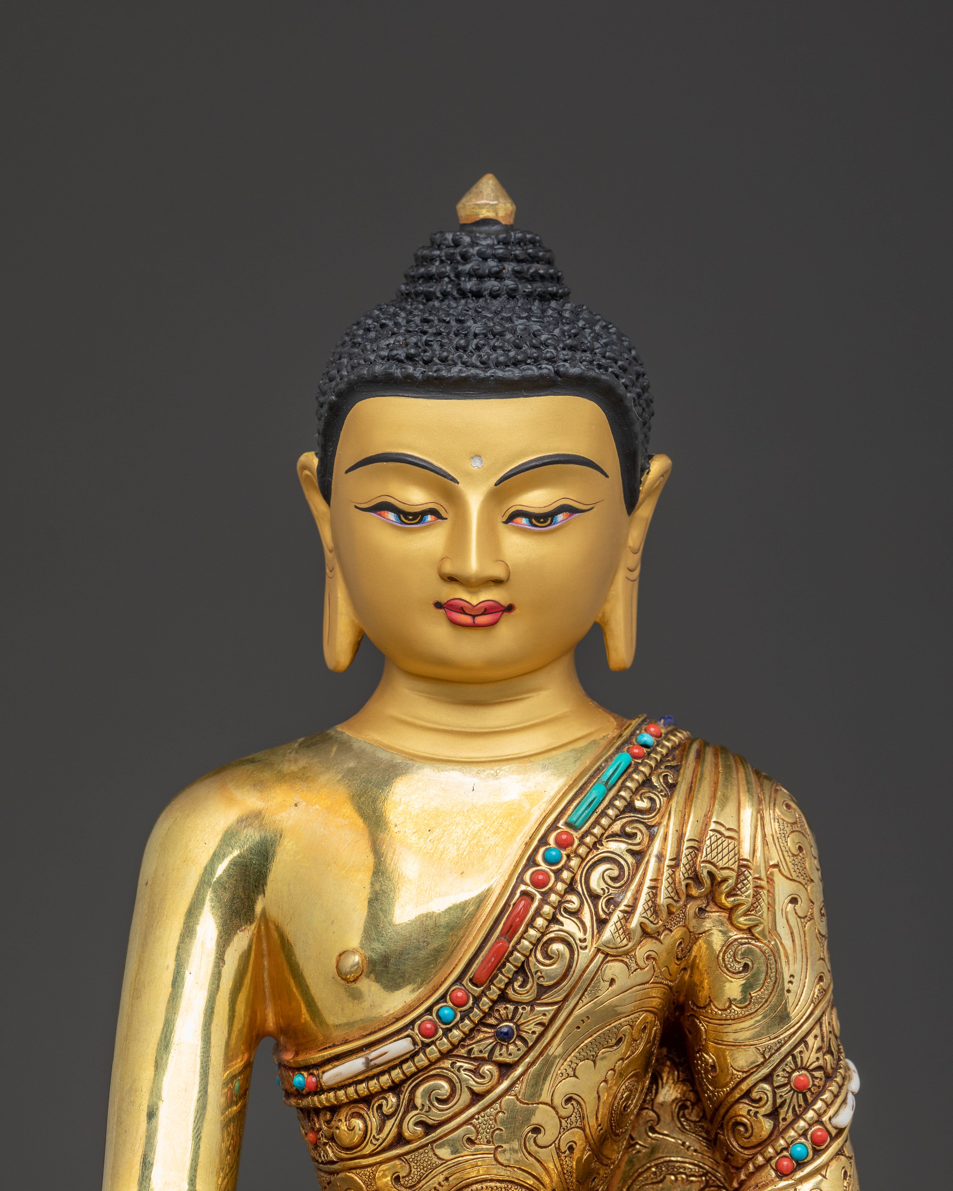 Historical Shakyamuni Buddha Copper Statue | Enlightenment and Inner Peace