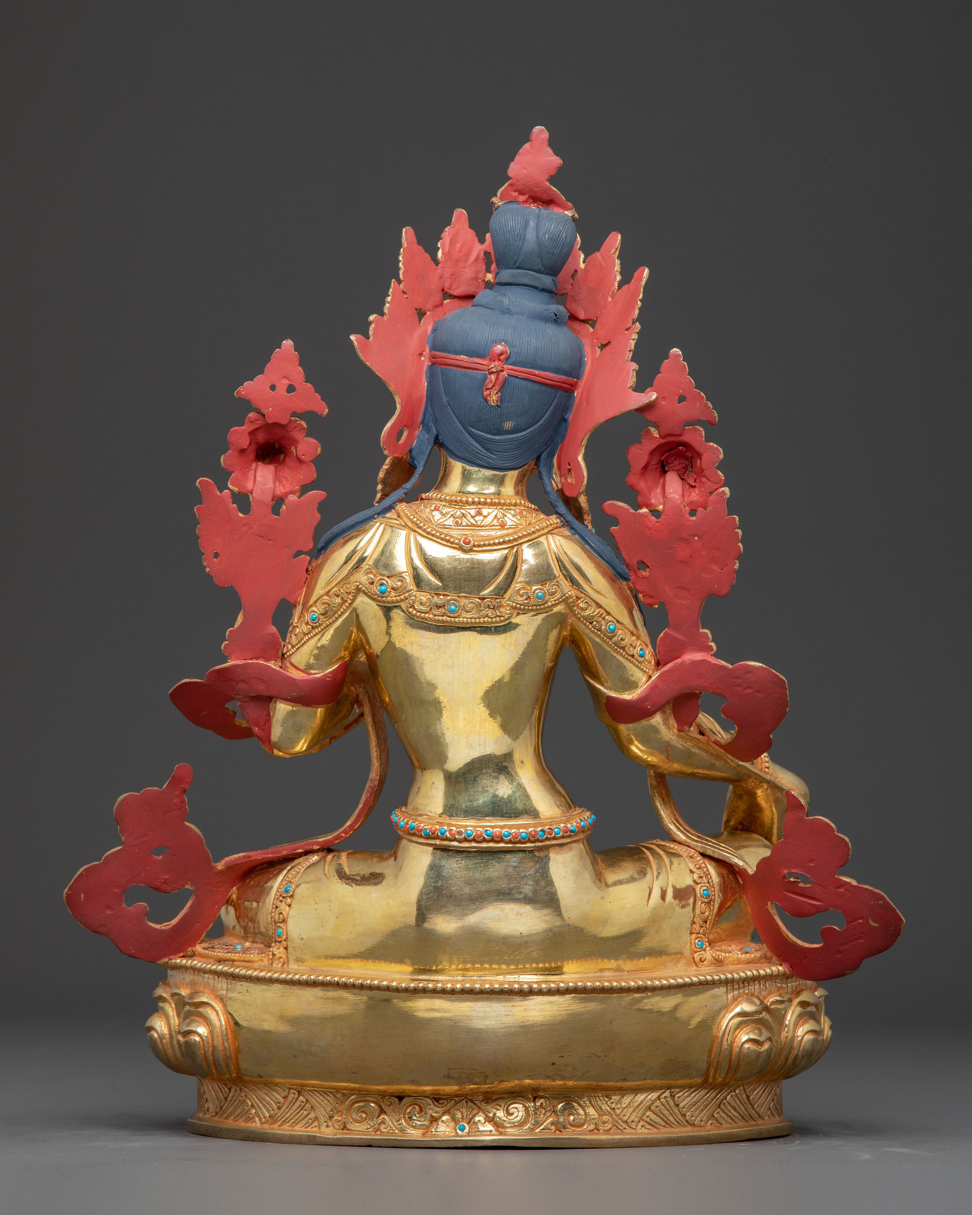 Radiant Statue of Mother Green Tara | Goddess of Compassion