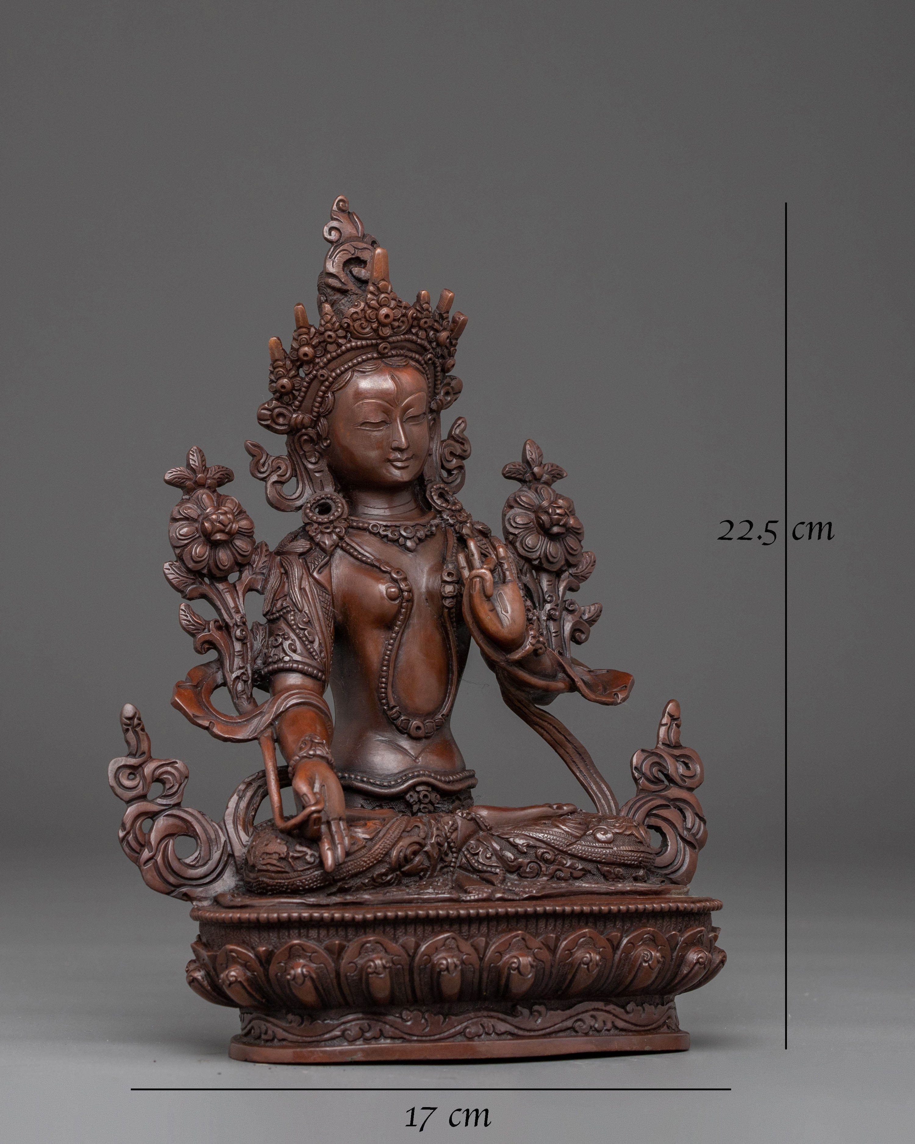 Oxidized Statue of Sita Tara | Feminine Buddha
