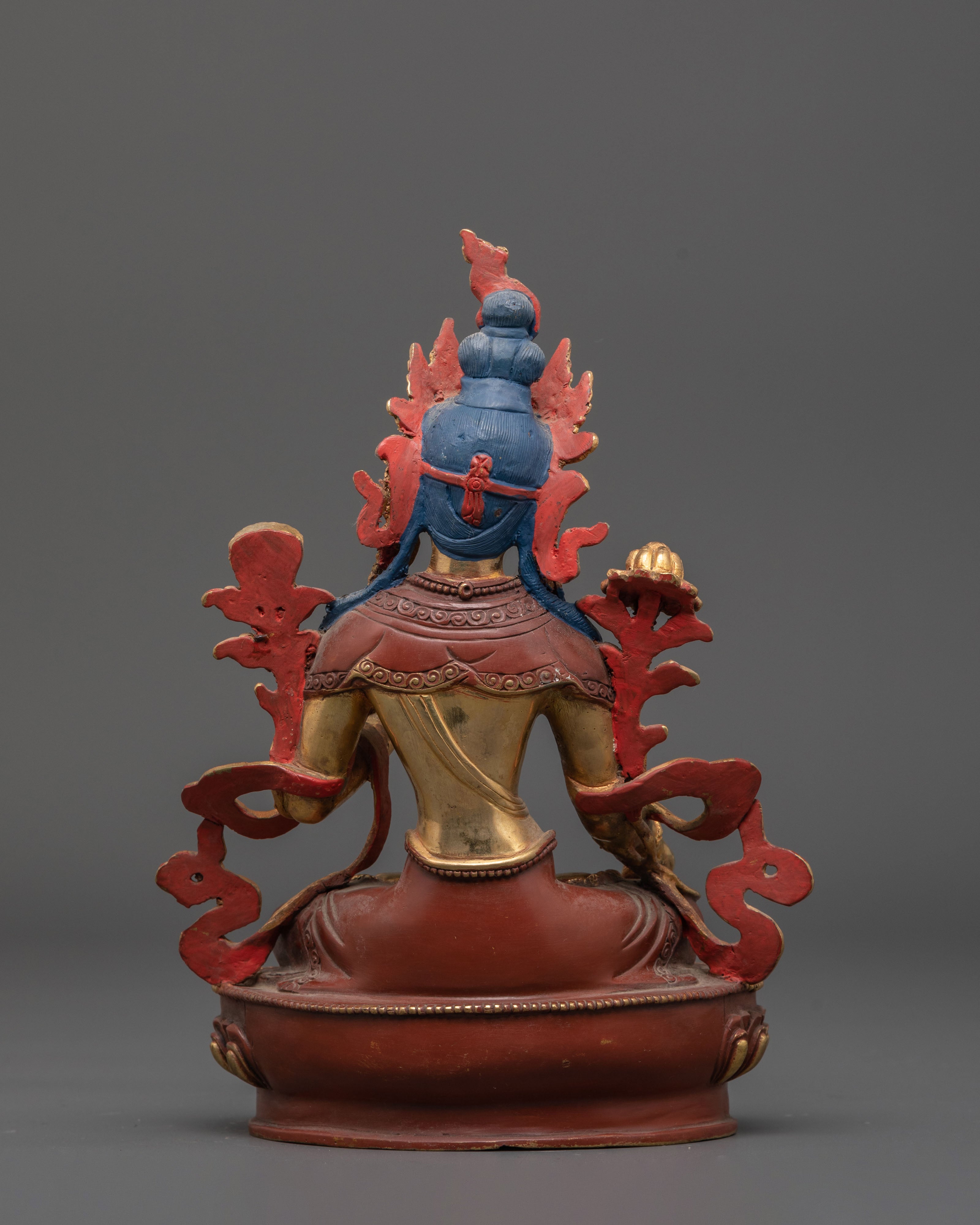 Seven-Eyed Healing Goddess White Tara Artwork | Traditional Himalayan Art