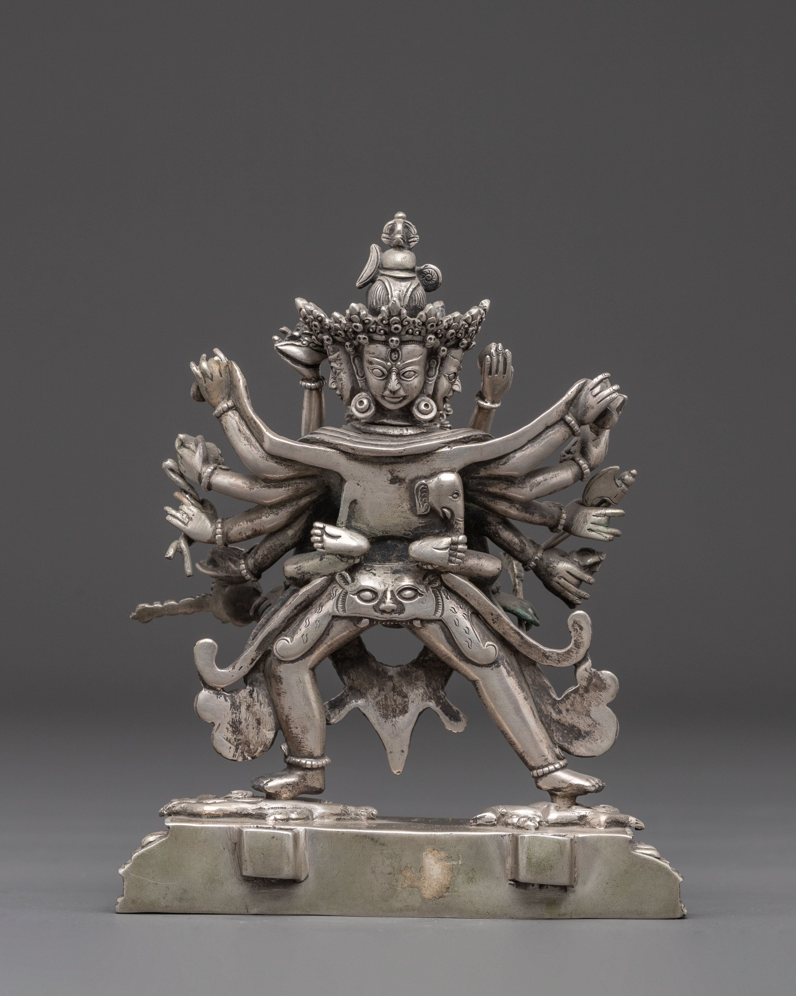 Handmade Statue of Tantric Deity Chakrasambhara | Tantric Yidam