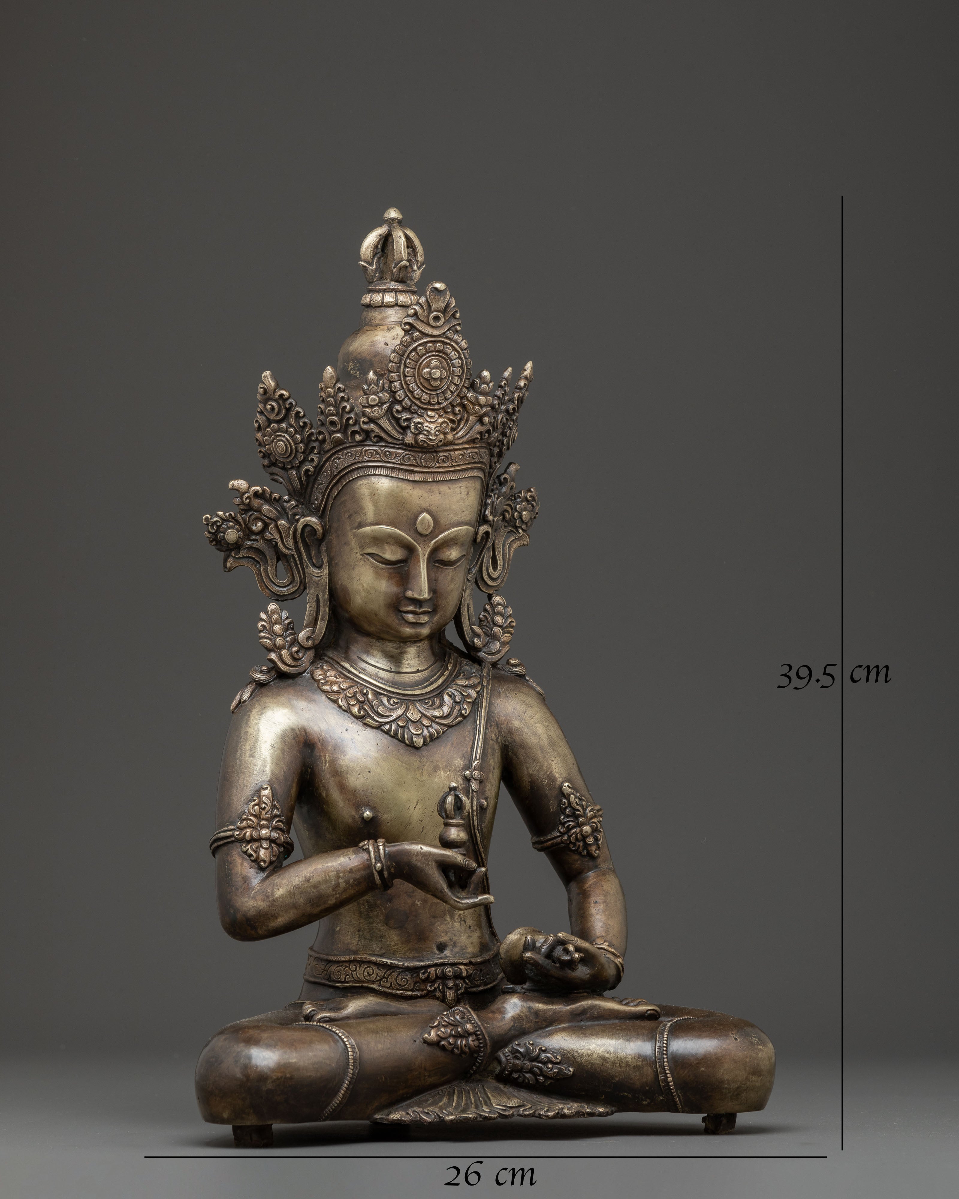 Handcrafted Vajrasattva Statue for Meditation