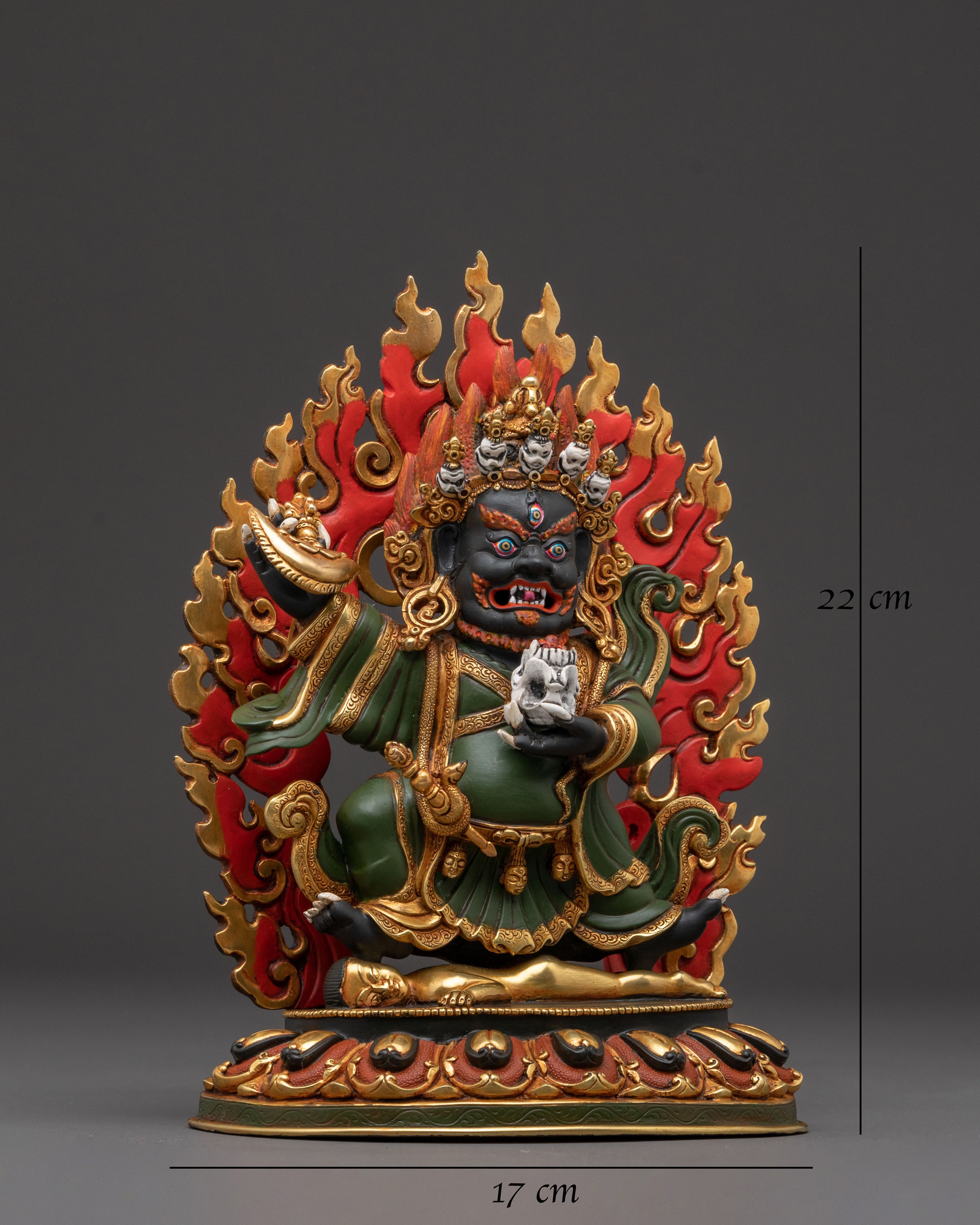 Mahakala Bernagchen Statue | The Divine Protector