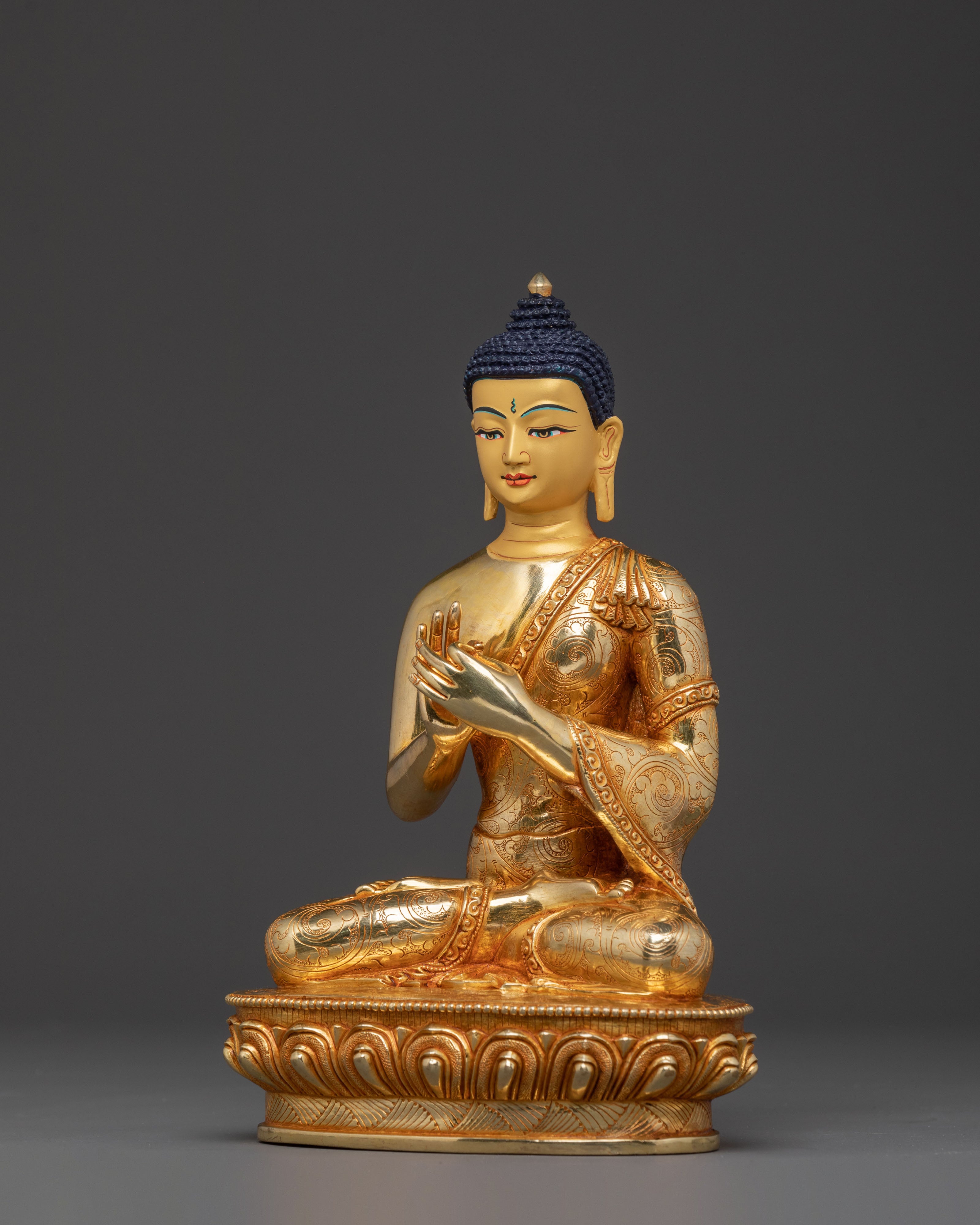 Five Dhyani Buddha Divine Statue Set | Altar Decor