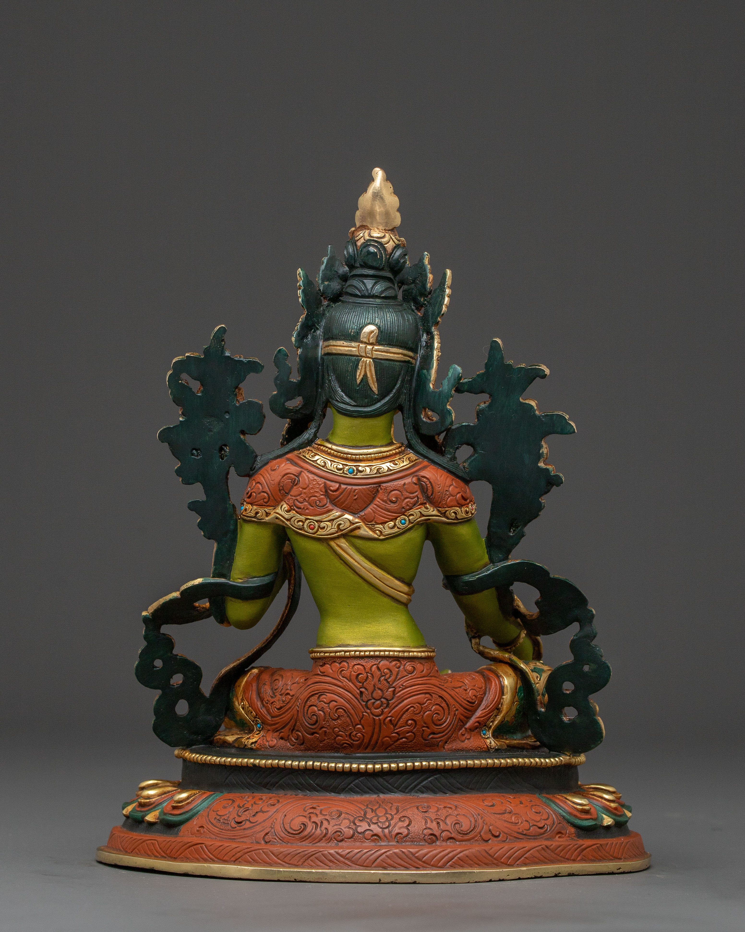 Mother Green Tara Spiritual Statue | Spiritual Protection