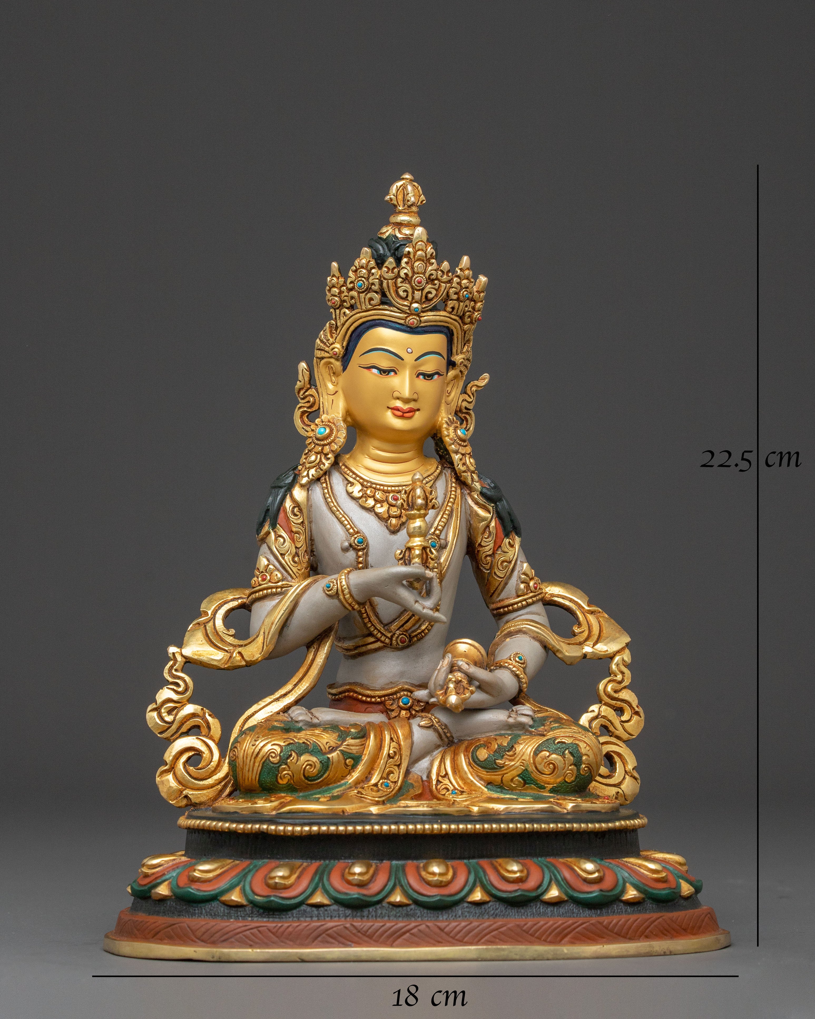 Vajrasattva Blessing Statue | Diamond-Like Purity