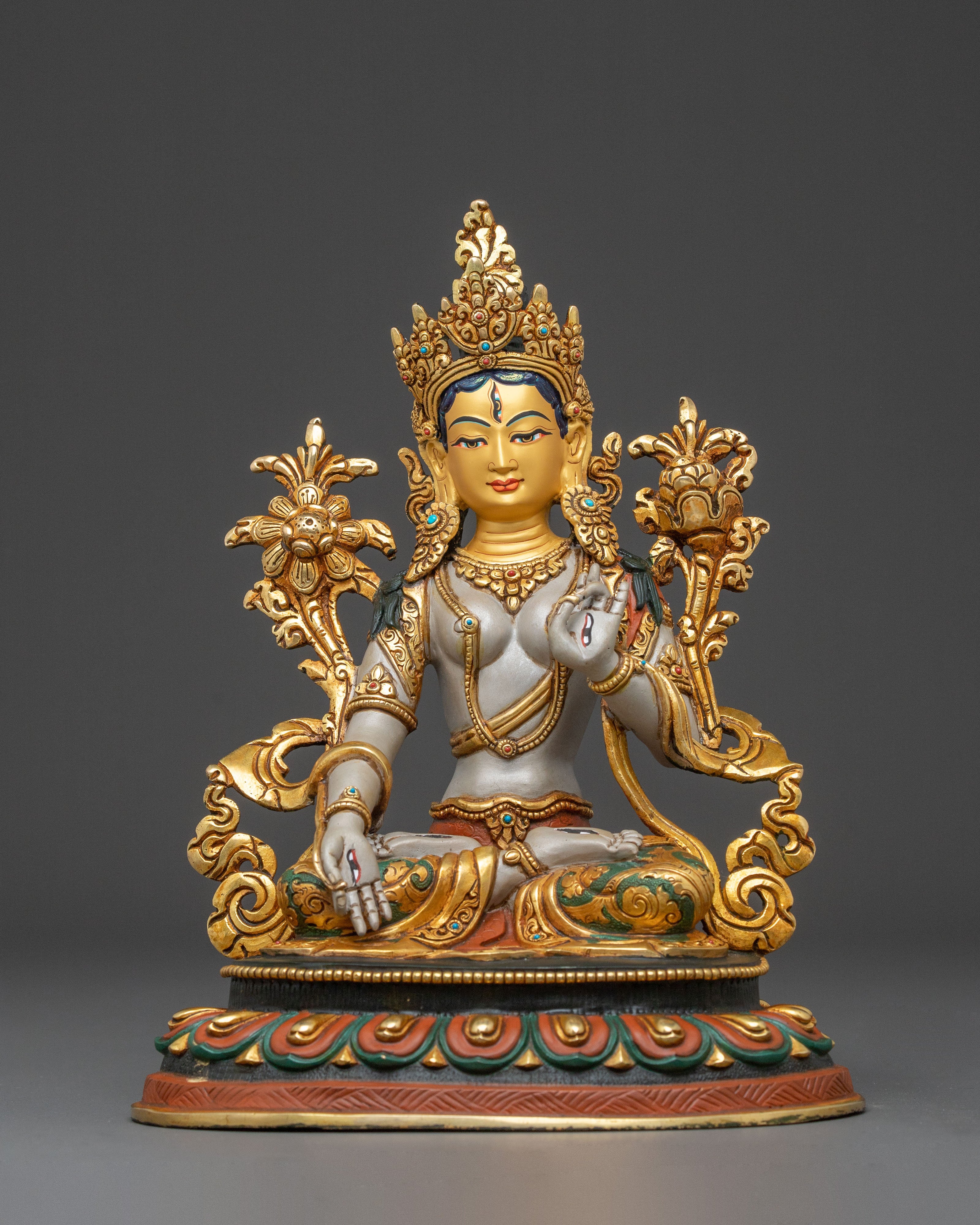White Tara Sacred Statue