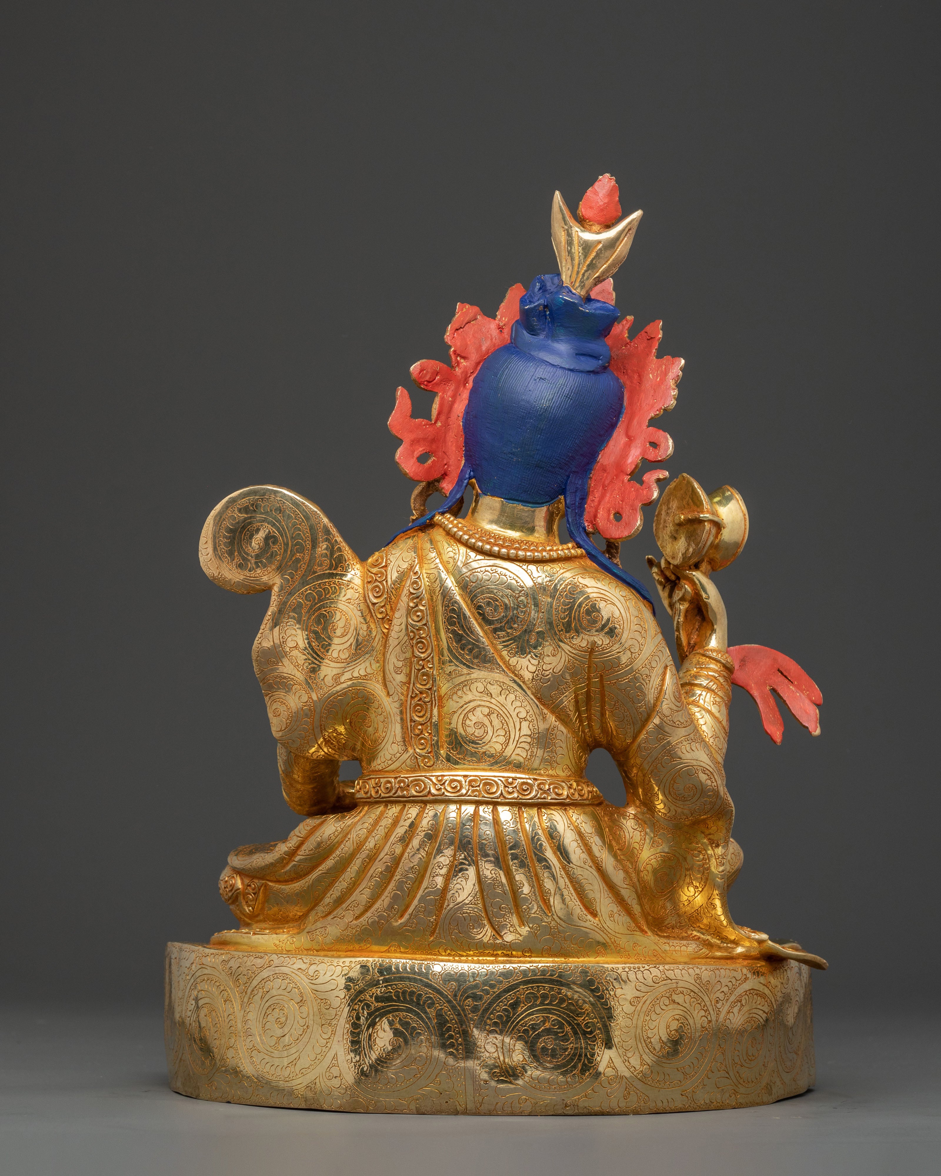 Eight Manifestations Guru Statue Set: Altar Decor