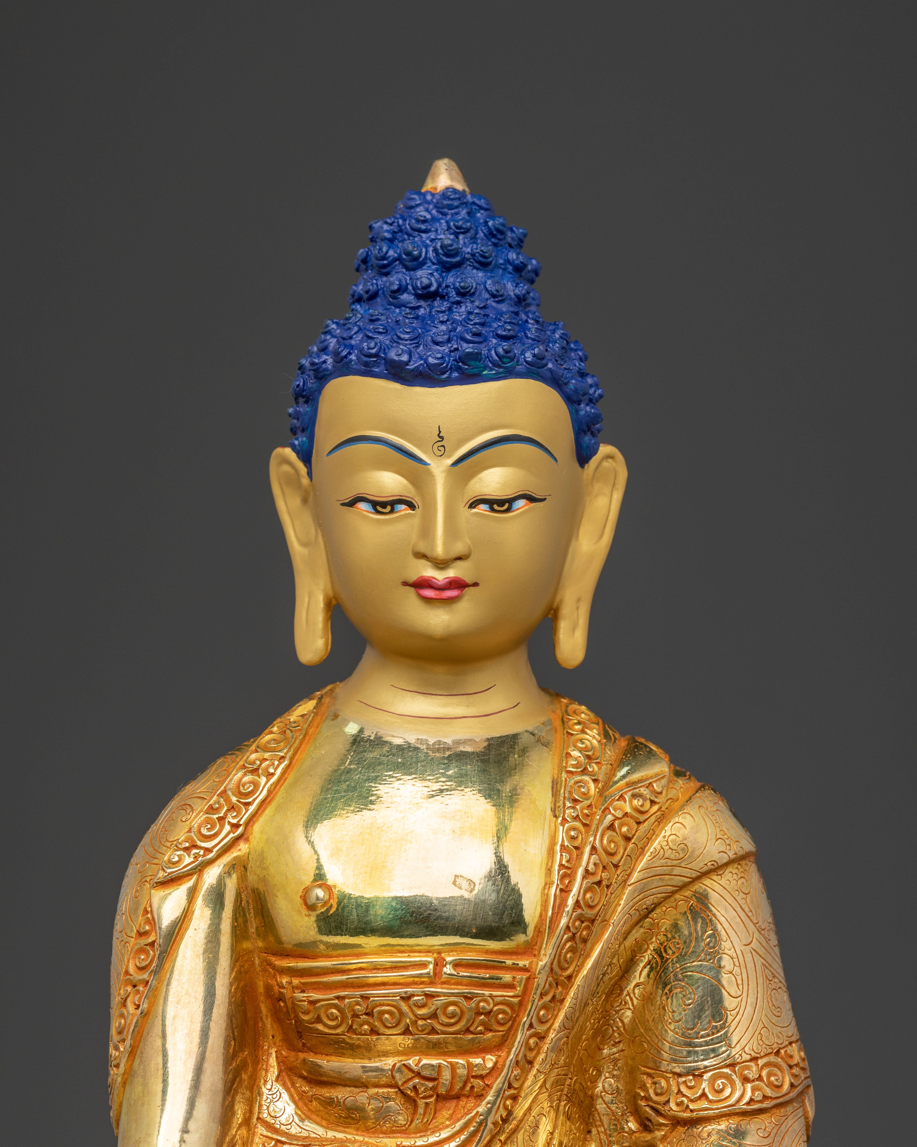 Eight Manifestations Guru Statue Set: Altar Decor