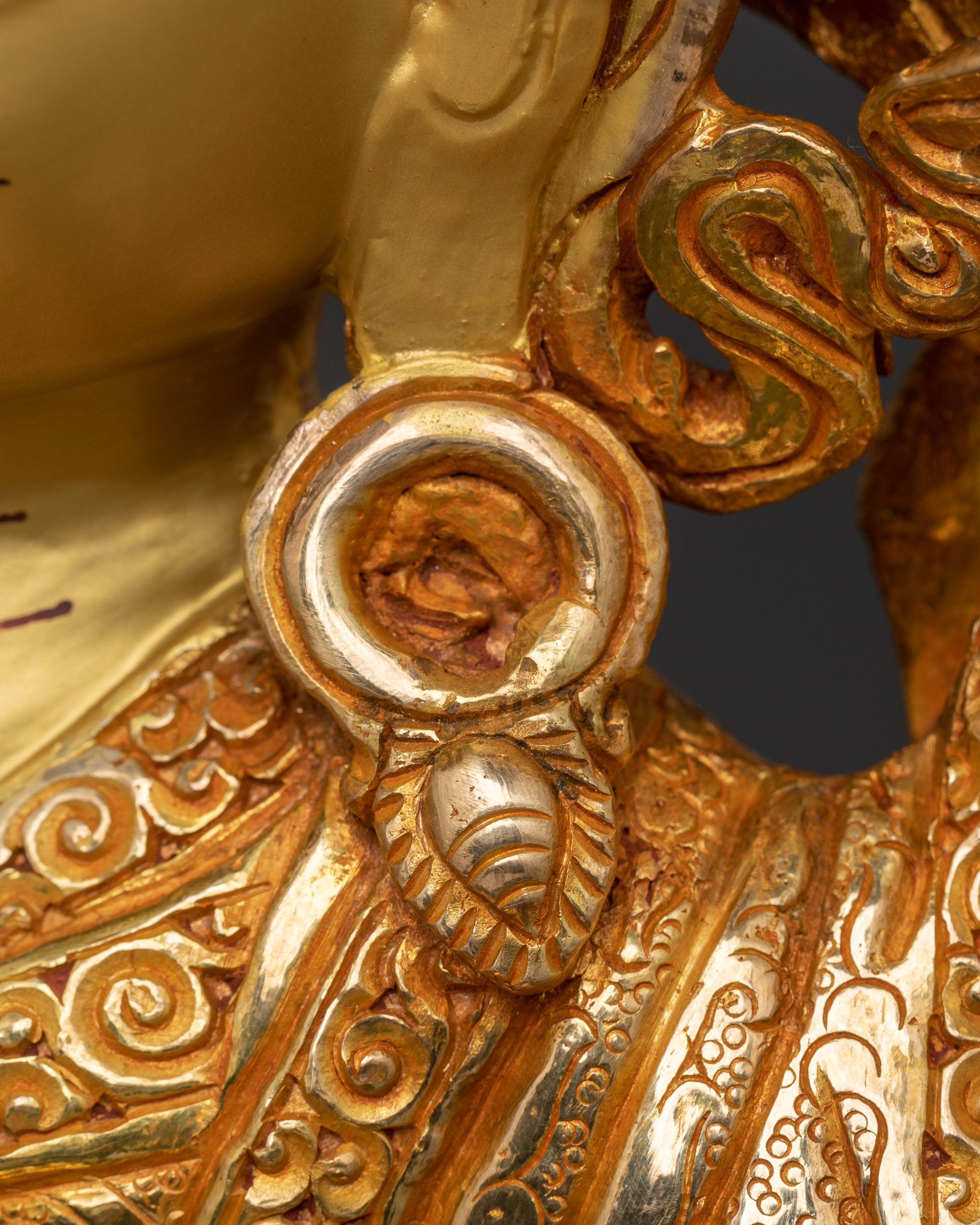 Eight Manifestations Guru Statue Set: Altar Decor