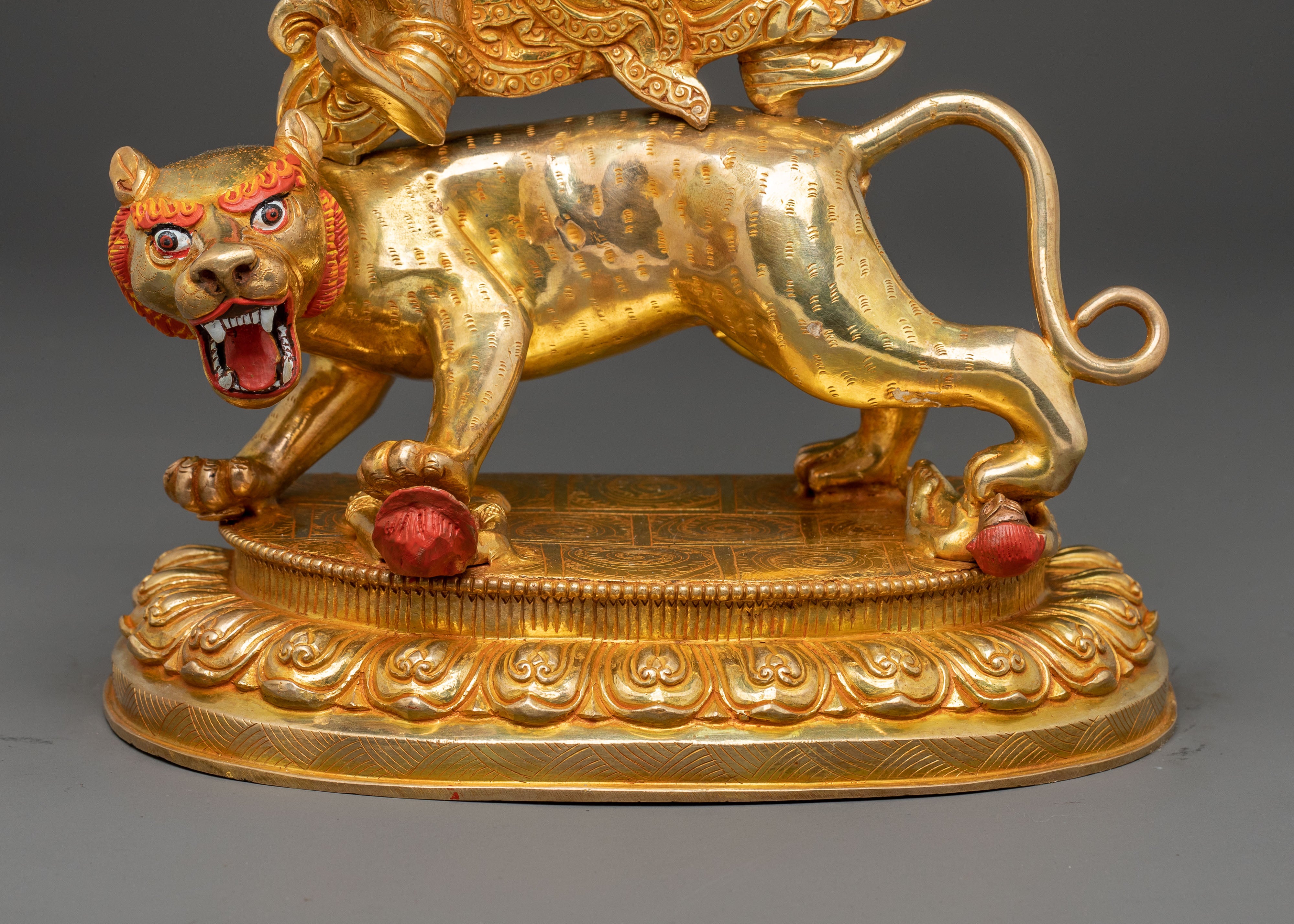 Eight Manifestations Guru Statue Set: Altar Decor