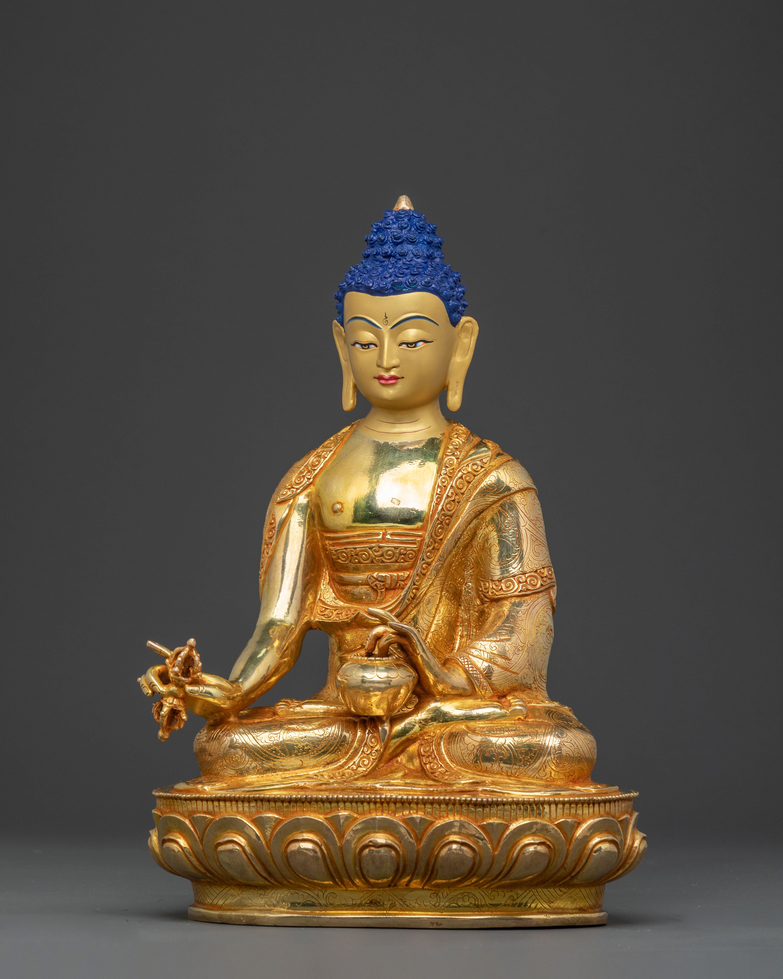 Eight Manifestations Guru Statue Set: Altar Decor