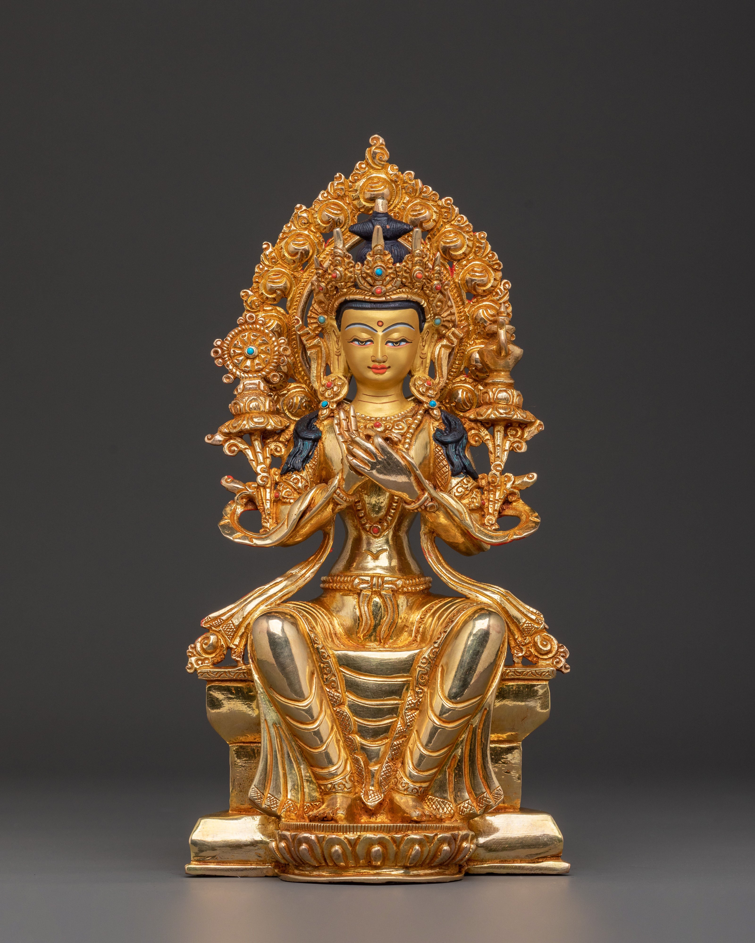 Maitreya Buddha Statue | Handcrafted Sacred Figure