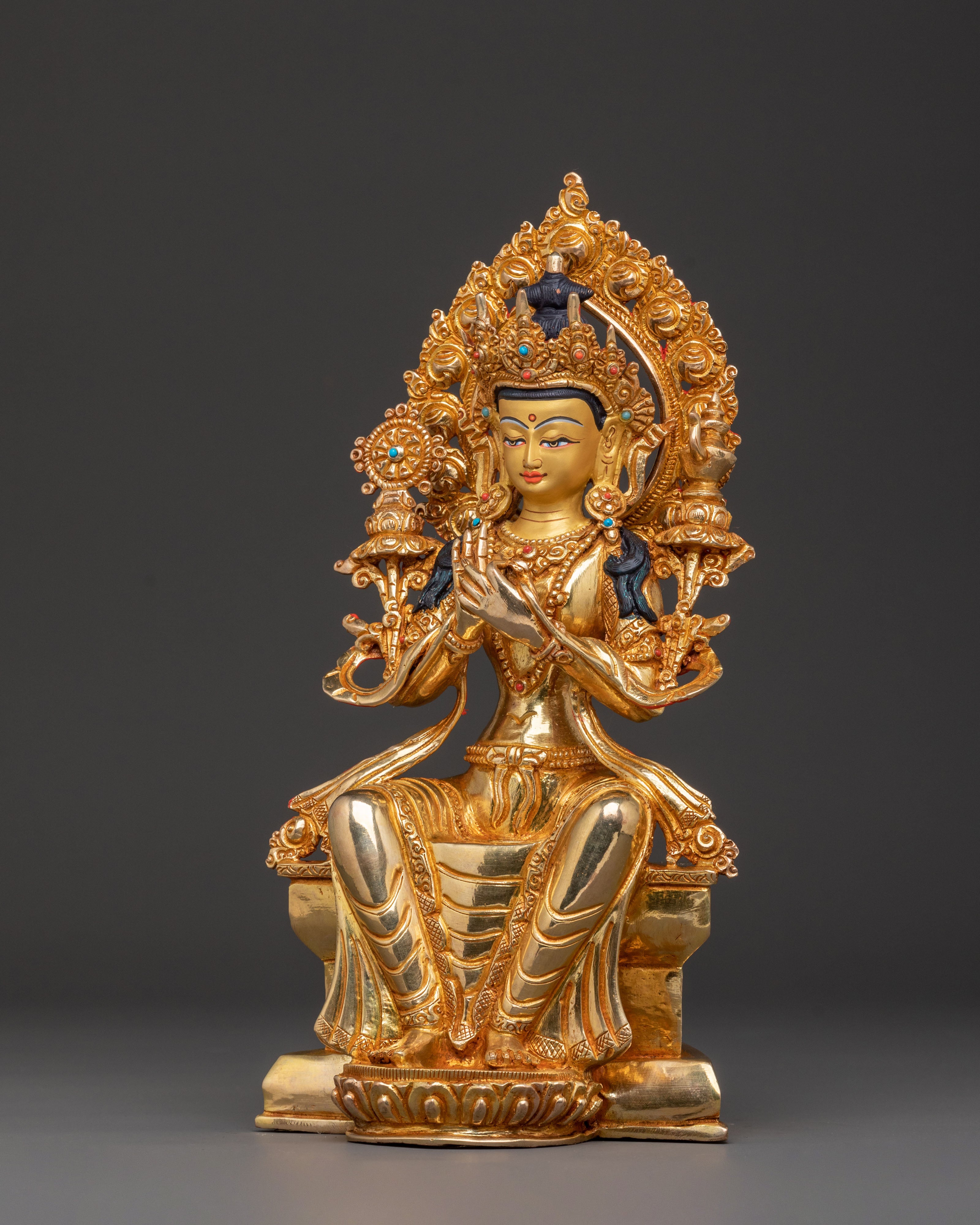 Maitreya Buddha Statue | Handcrafted Sacred Figure