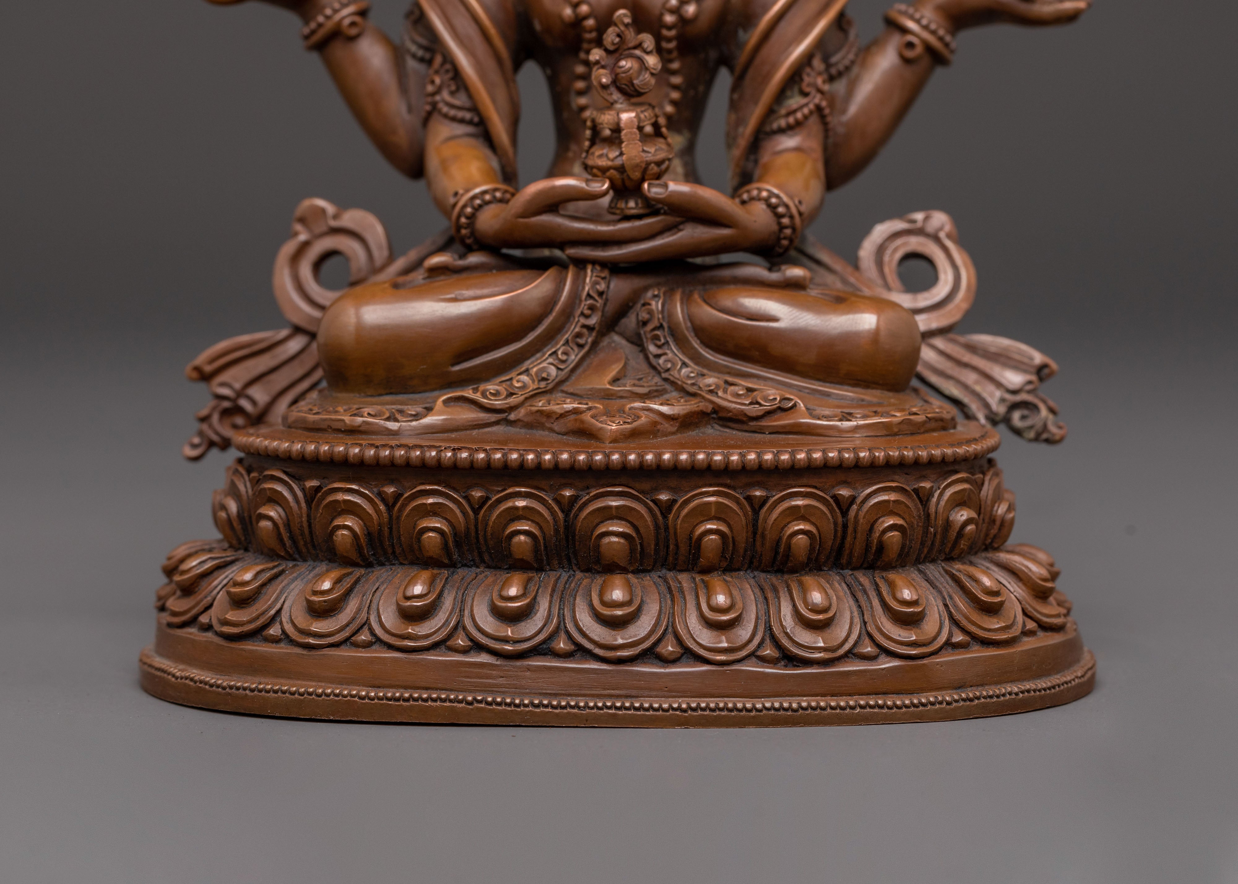 Prajnaparamita Majestic Statue for Altar Decor