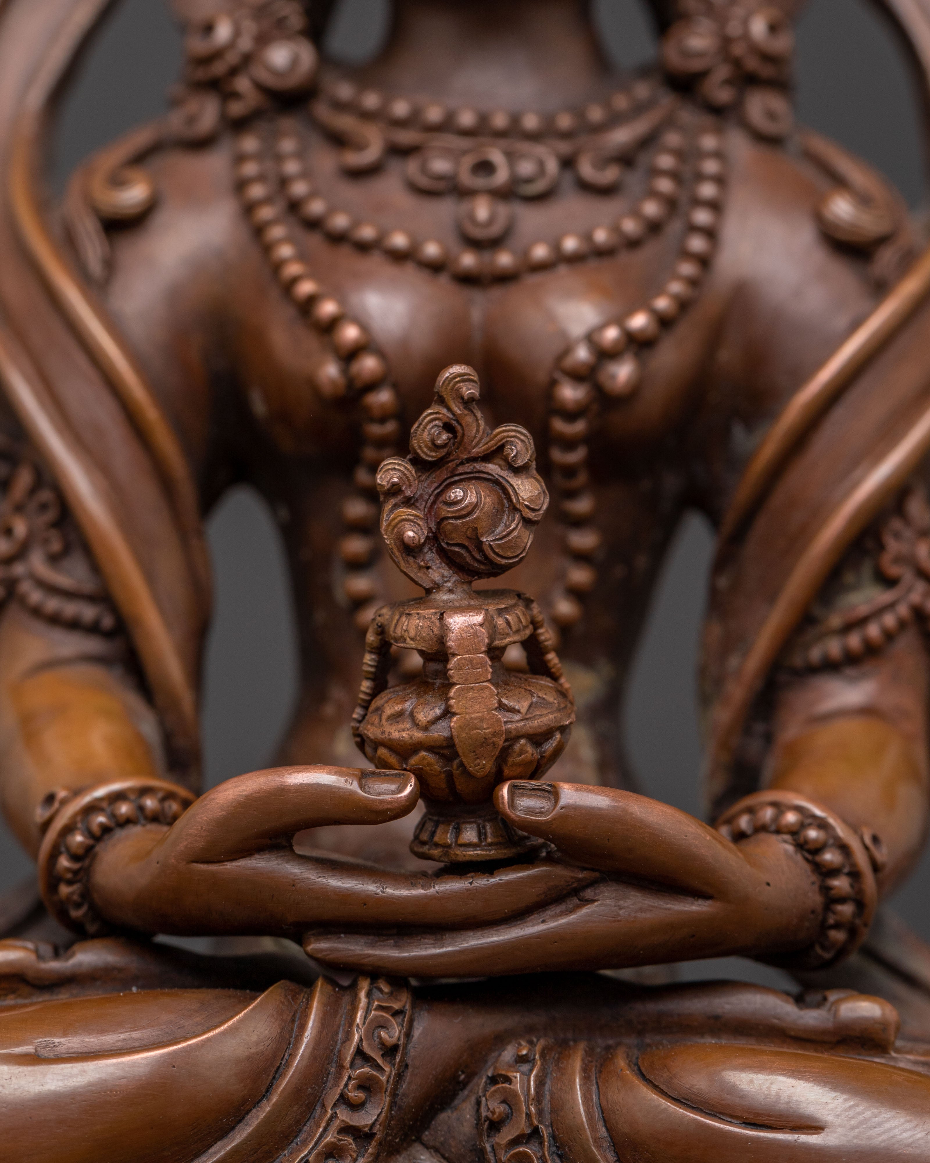 Prajnaparamita Majestic Statue for Altar Decor