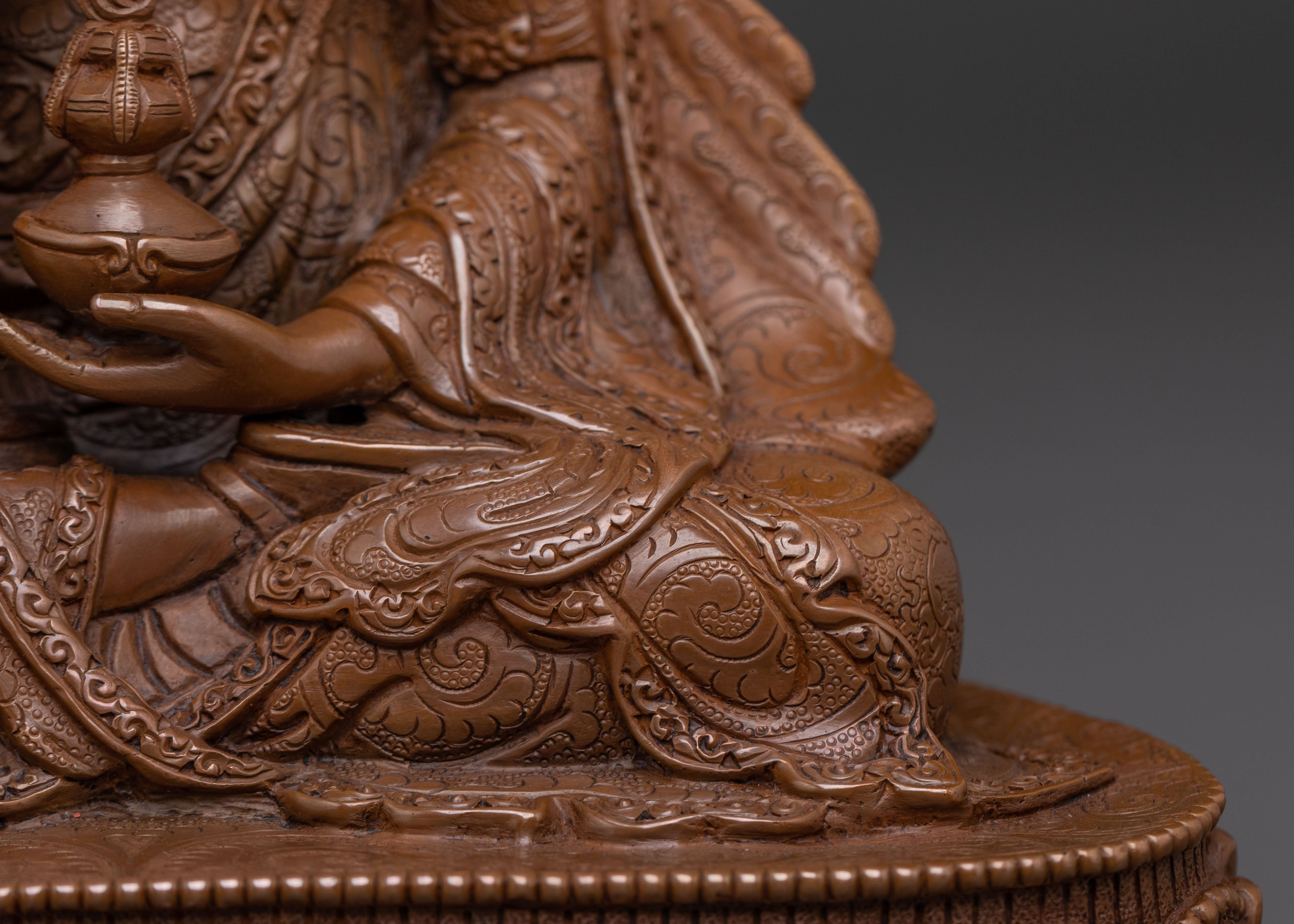 Guru Tsokye Dorje Handcrafted Statue | Sacred Altar