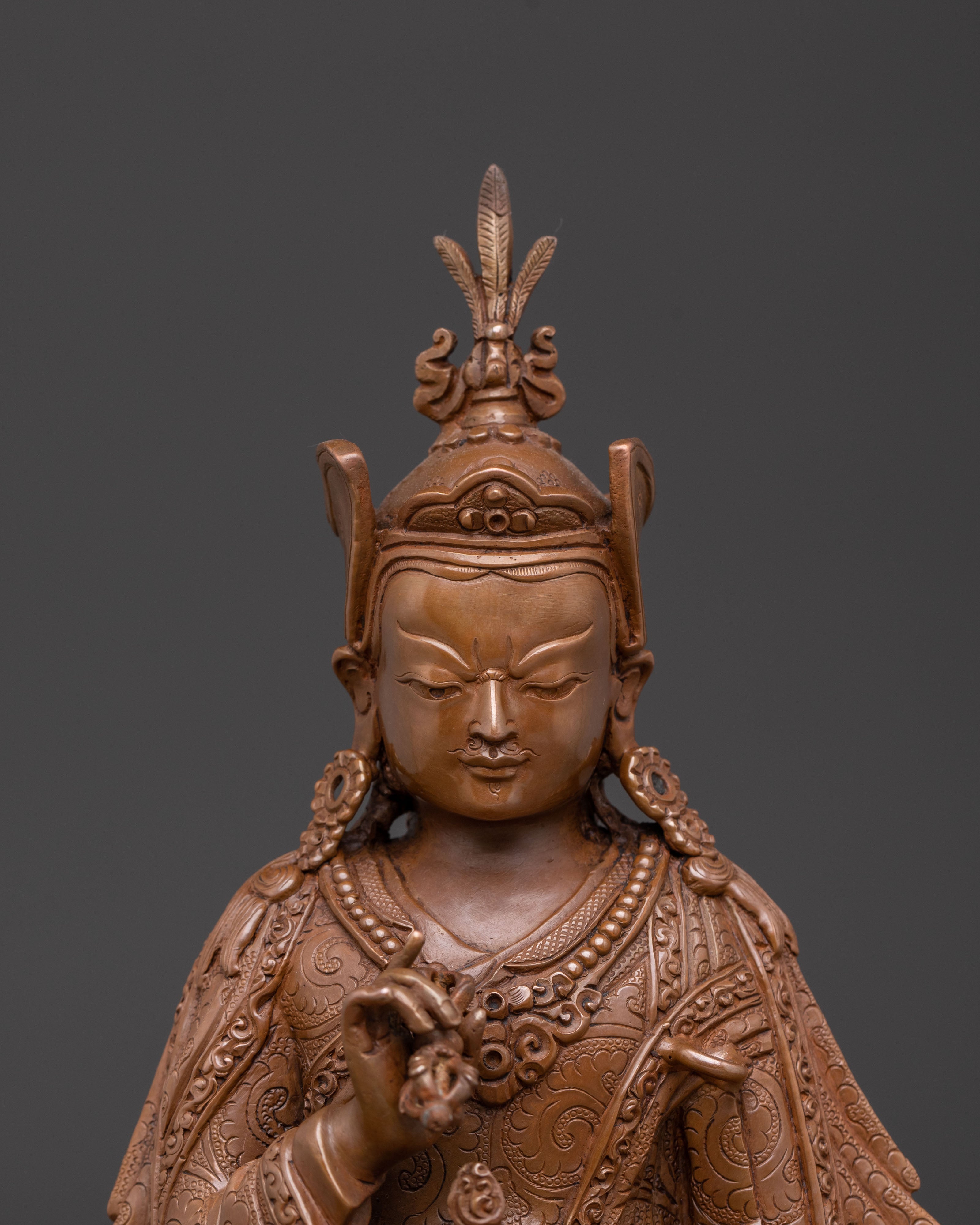 Guru Tsokye Dorje Handcrafted Statue | Sacred Altar