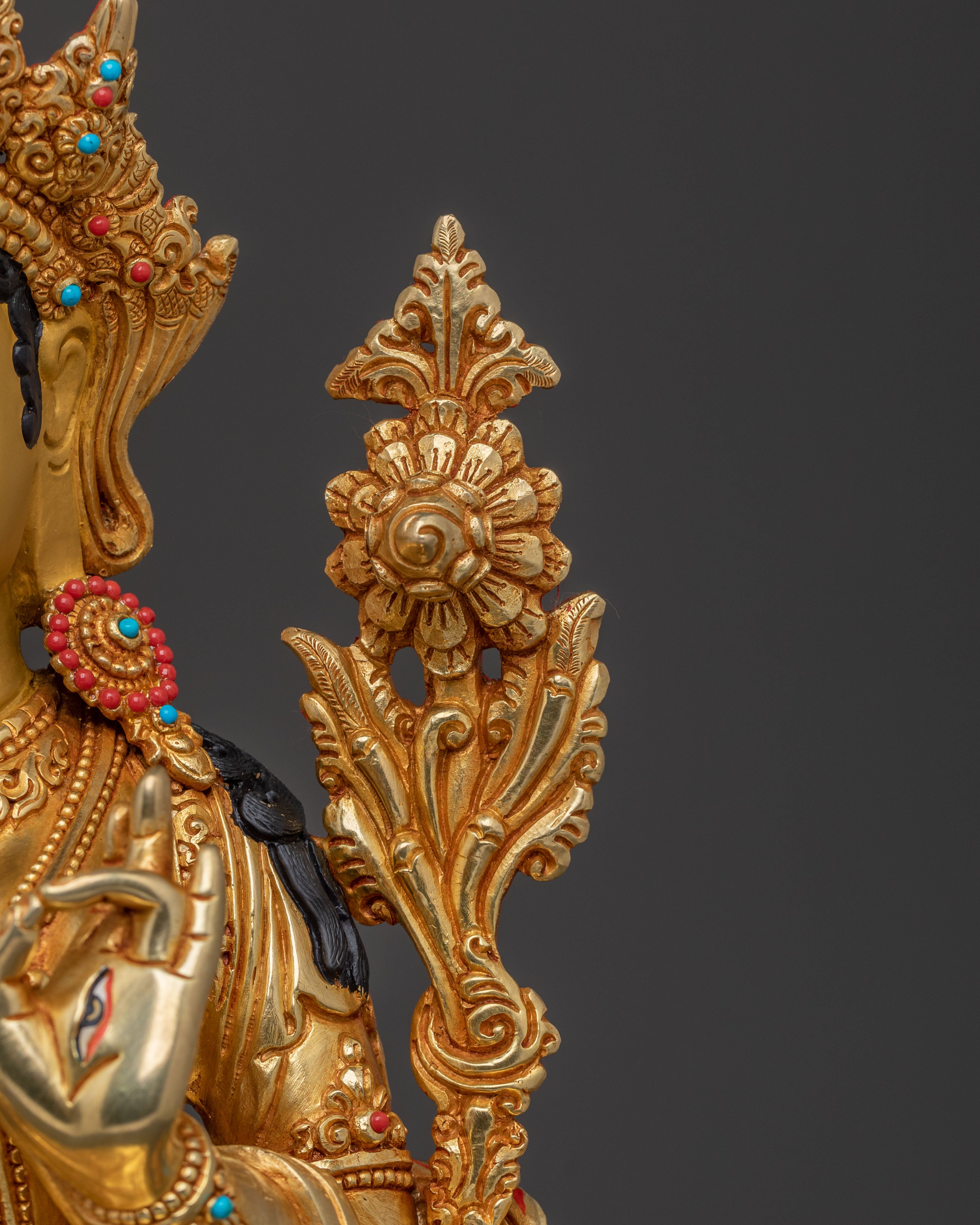 White Tara Longevity Statue | Meditation Decor