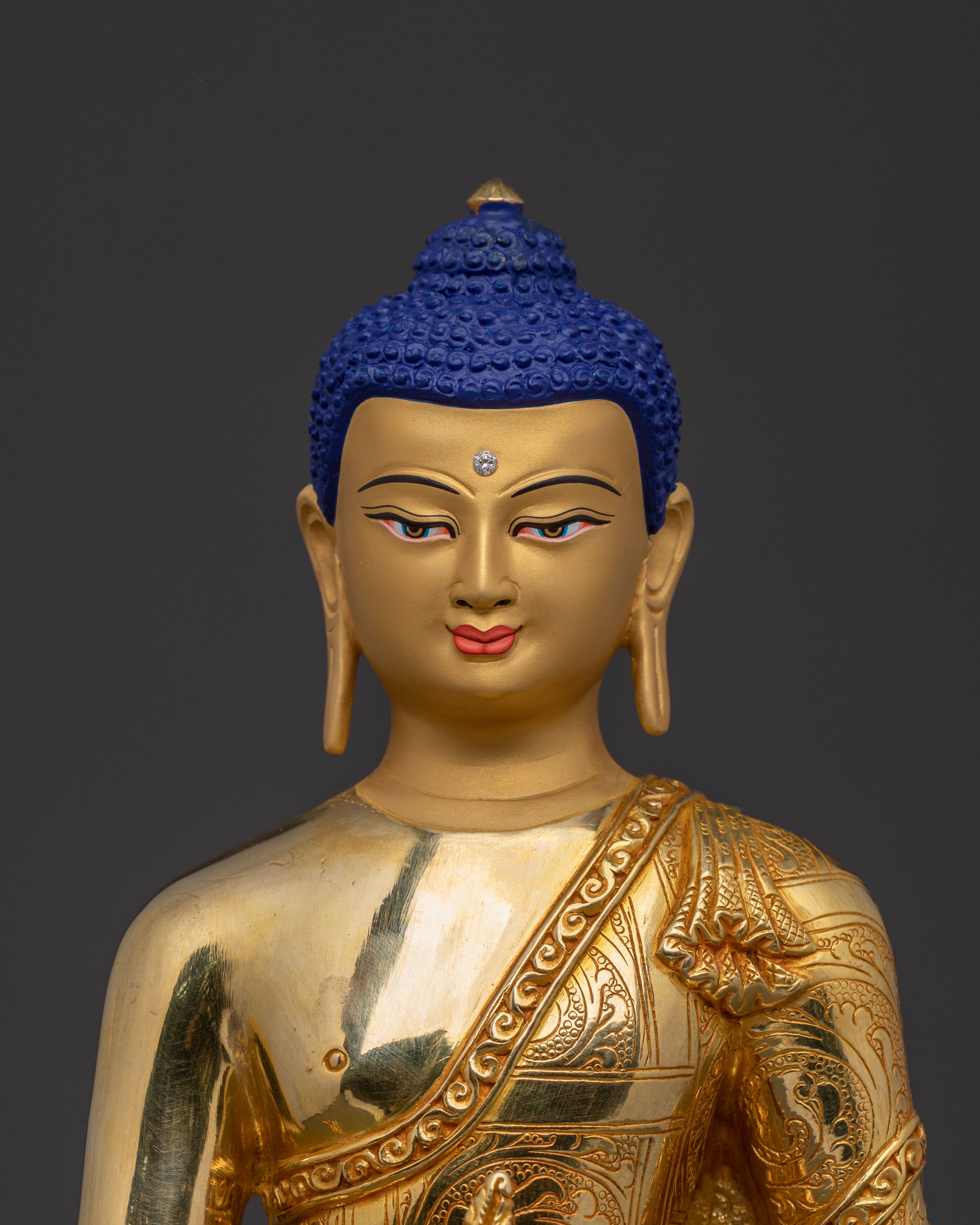 Medicine Buddha Tibetan Statue | Healing Figure