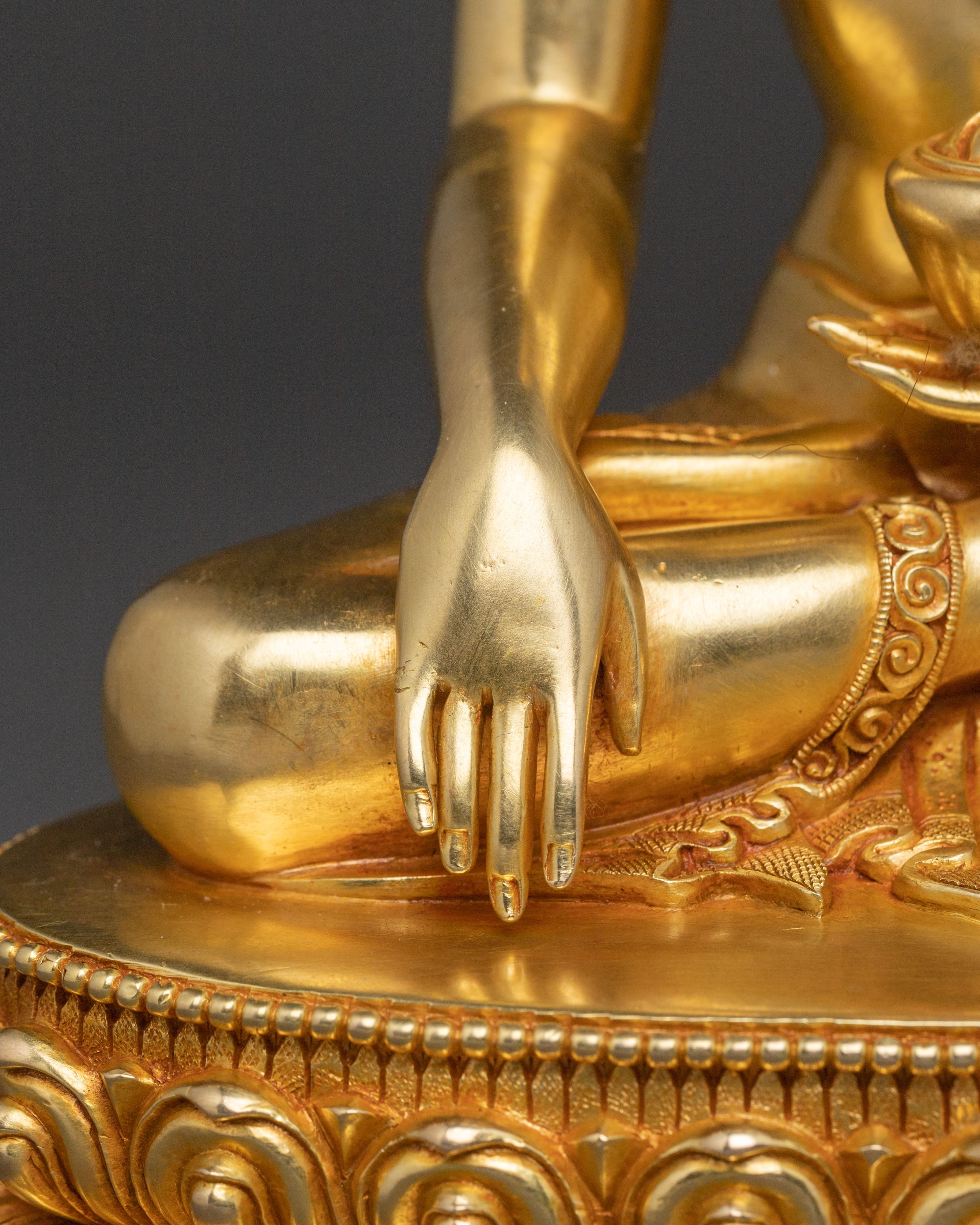 Shakyamuni Buddha Spiritual Statue | Handcrafted Serenity