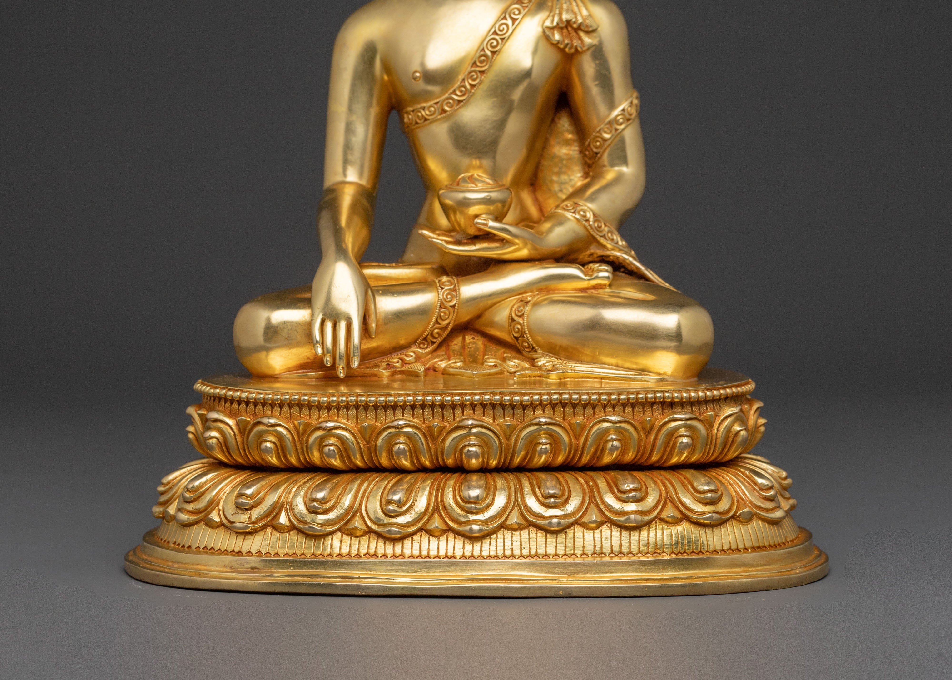 Shakyamuni Buddha Spiritual Statue | Handcrafted Serenity