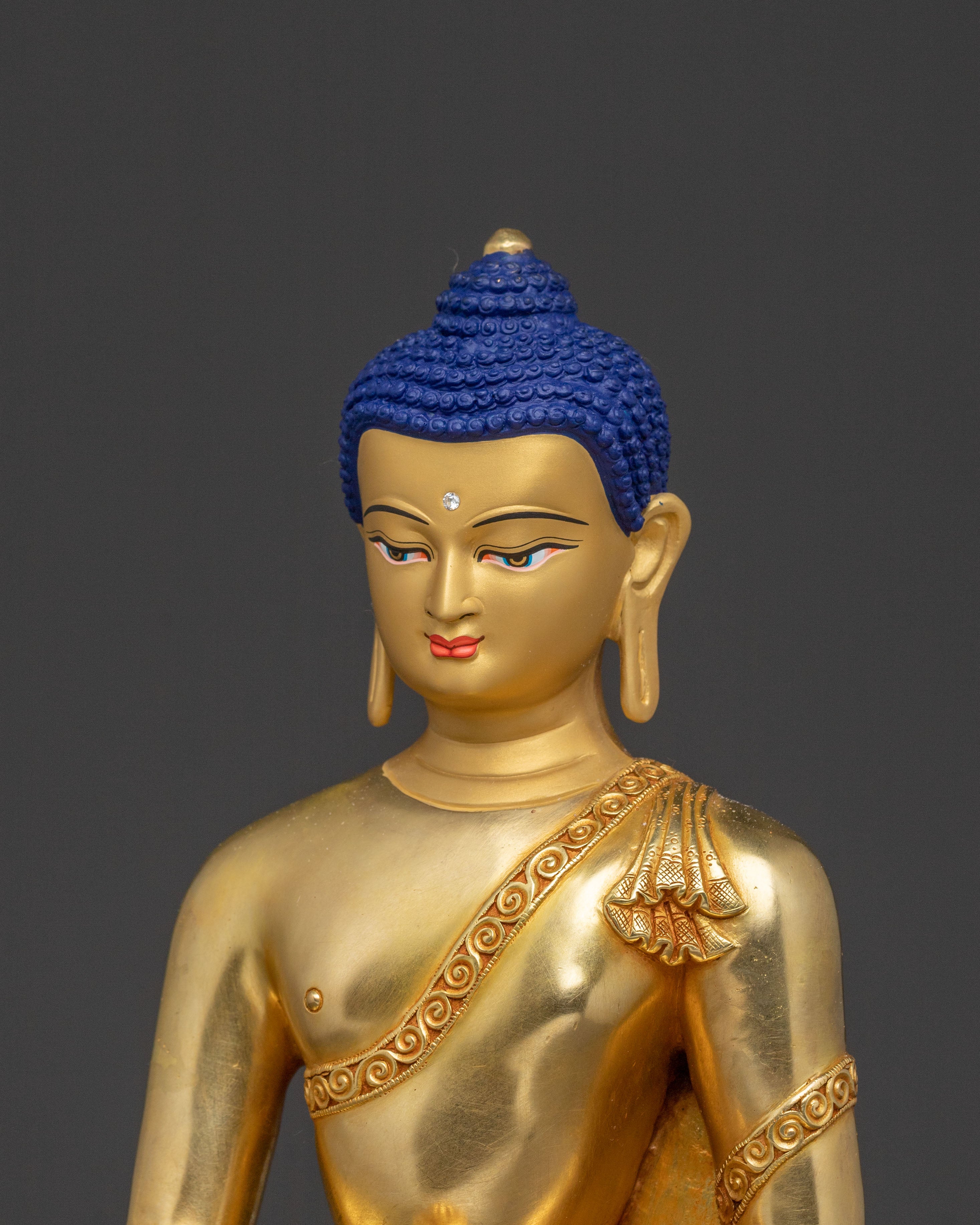 Shakyamuni Buddha Spiritual Statue | Handcrafted Serenity