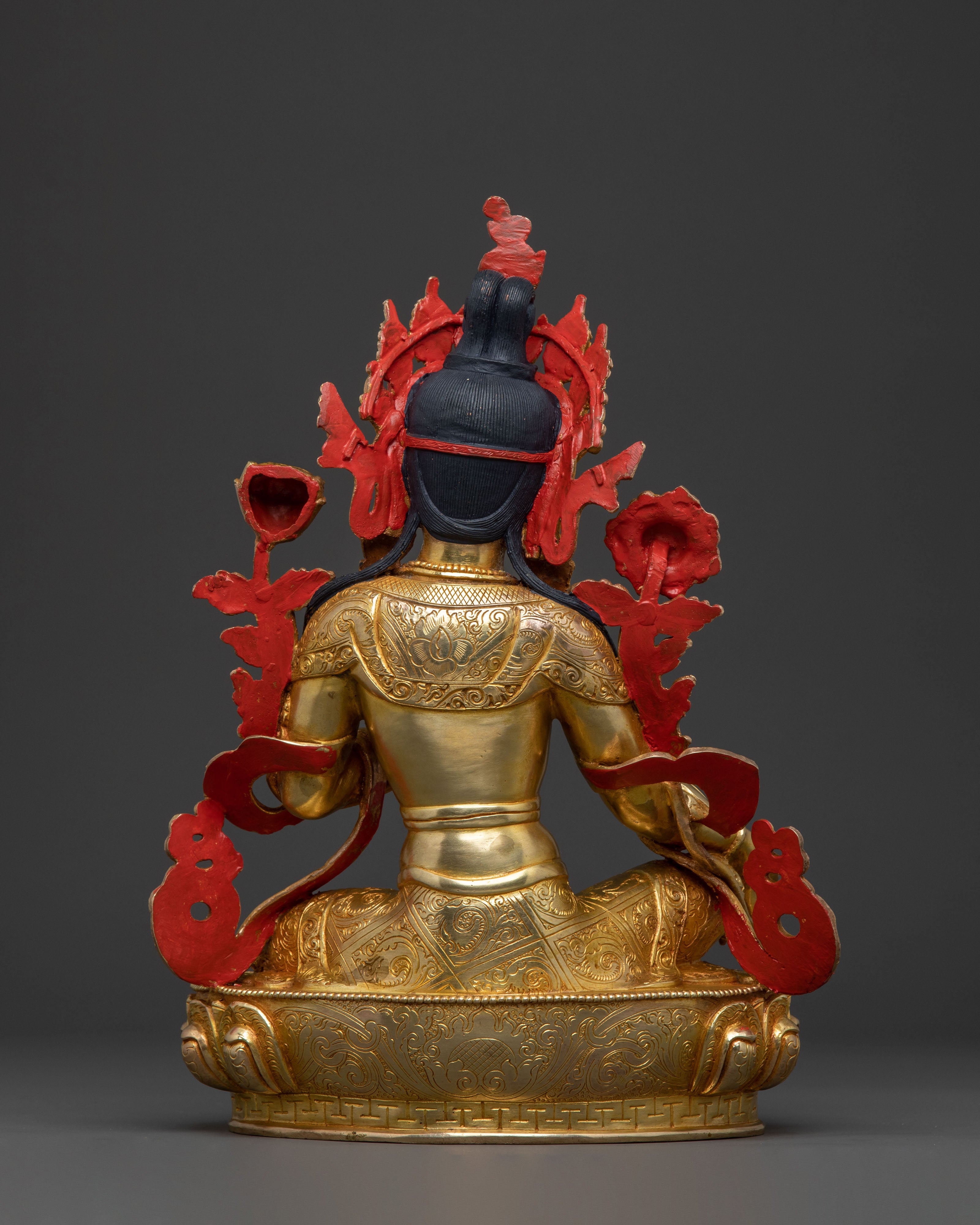 Green Tara Buddhist Statue | Sacred Figure