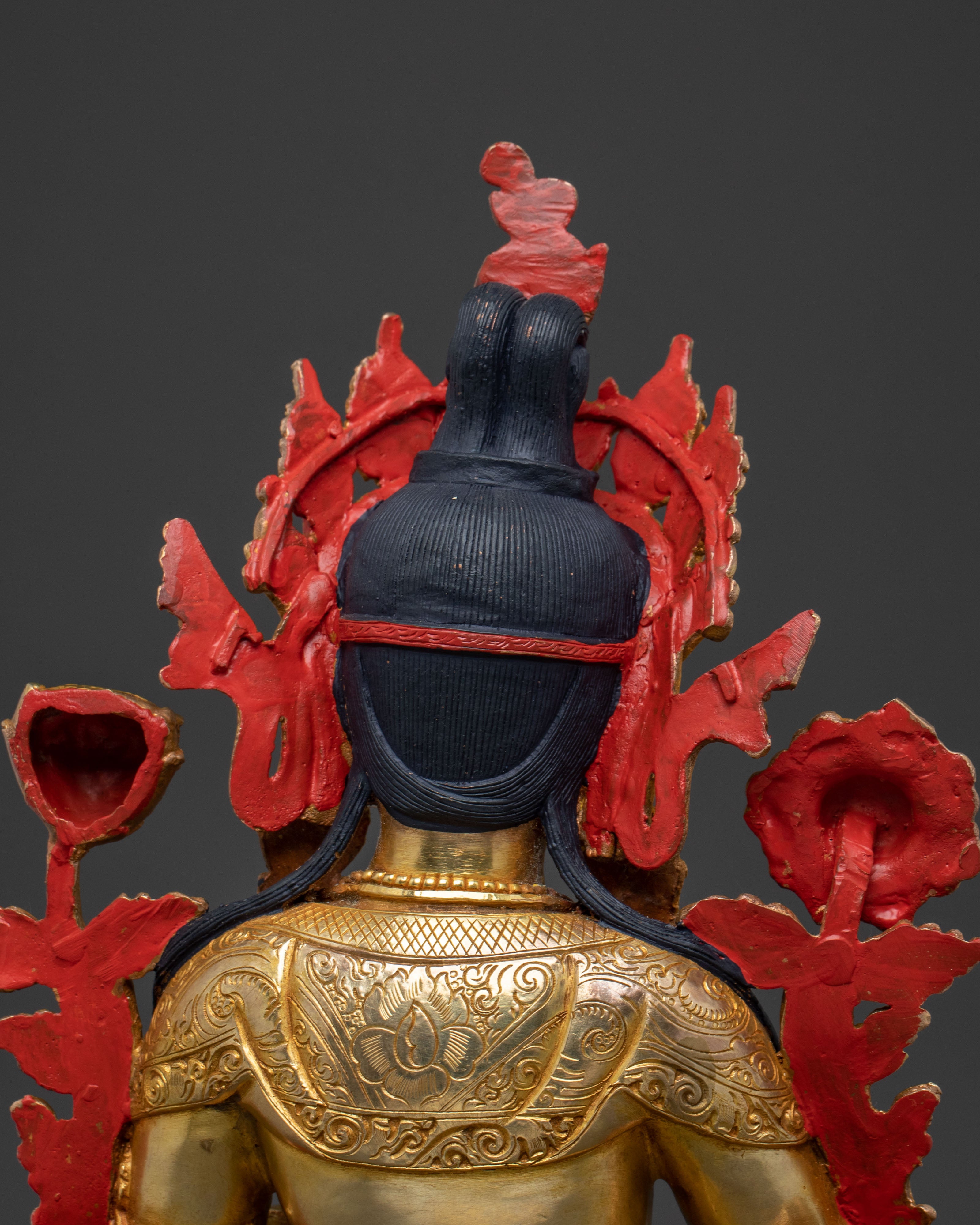 Green Tara Buddhist Statue | Sacred Figure