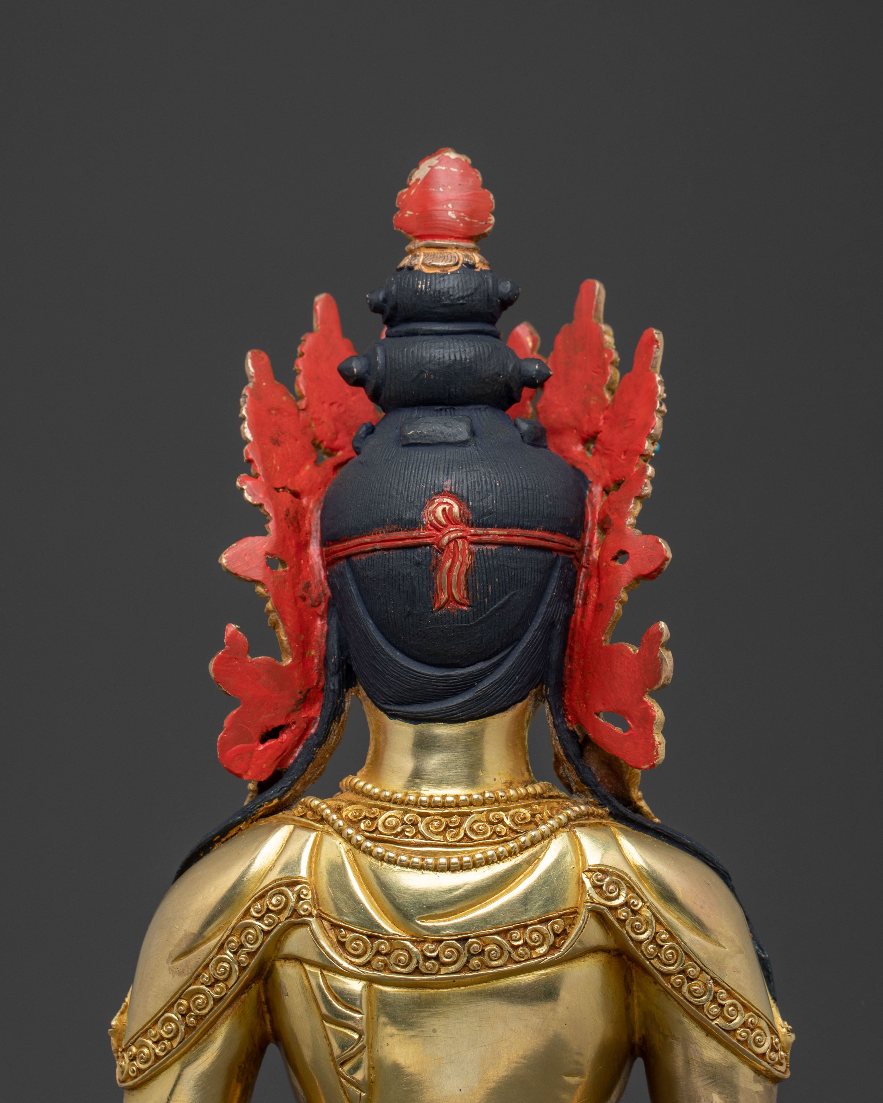 Radiant Amitayus Spiritual Statue | Longevity Icon