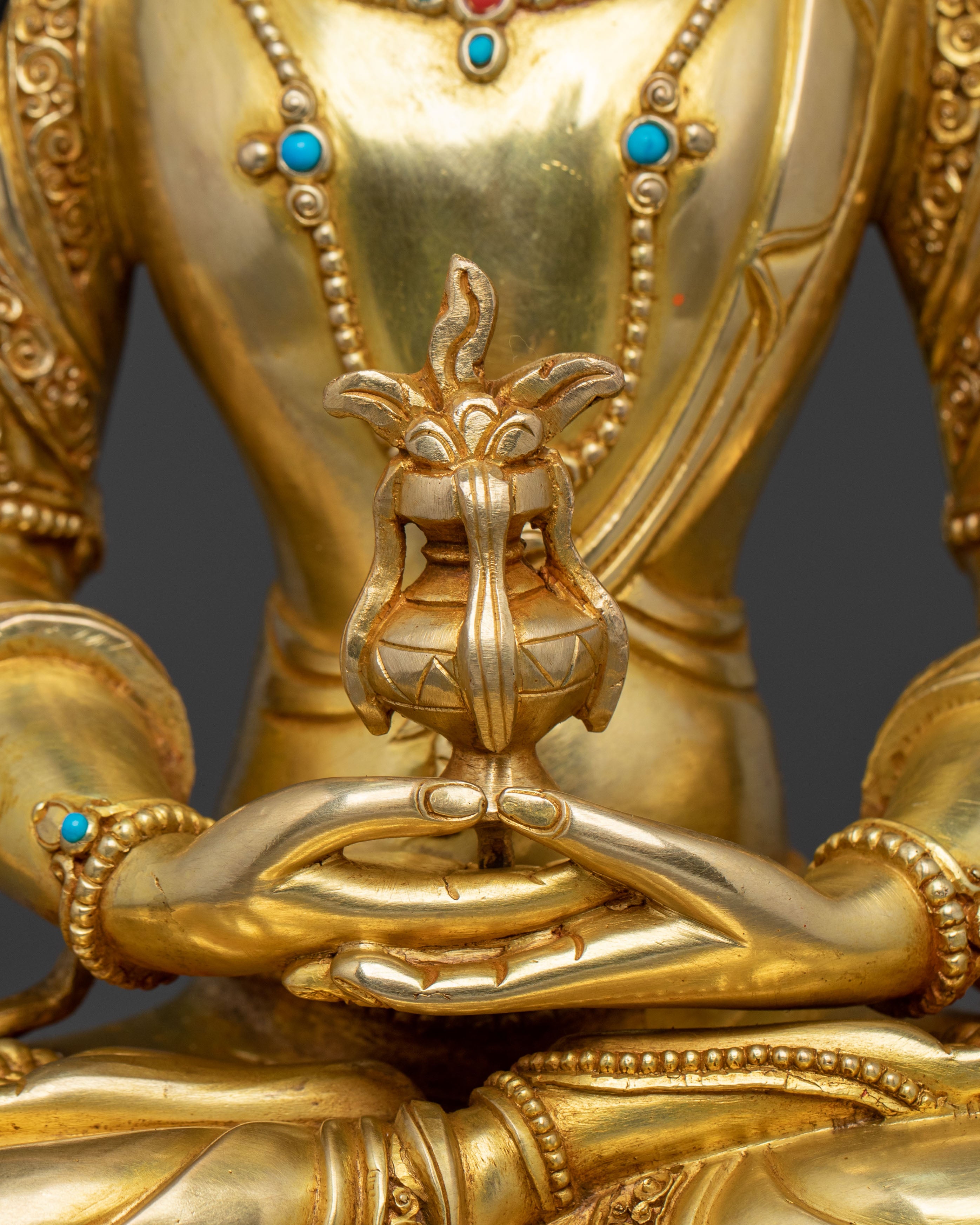 Radiant Amitayus Spiritual Statue | Longevity Icon