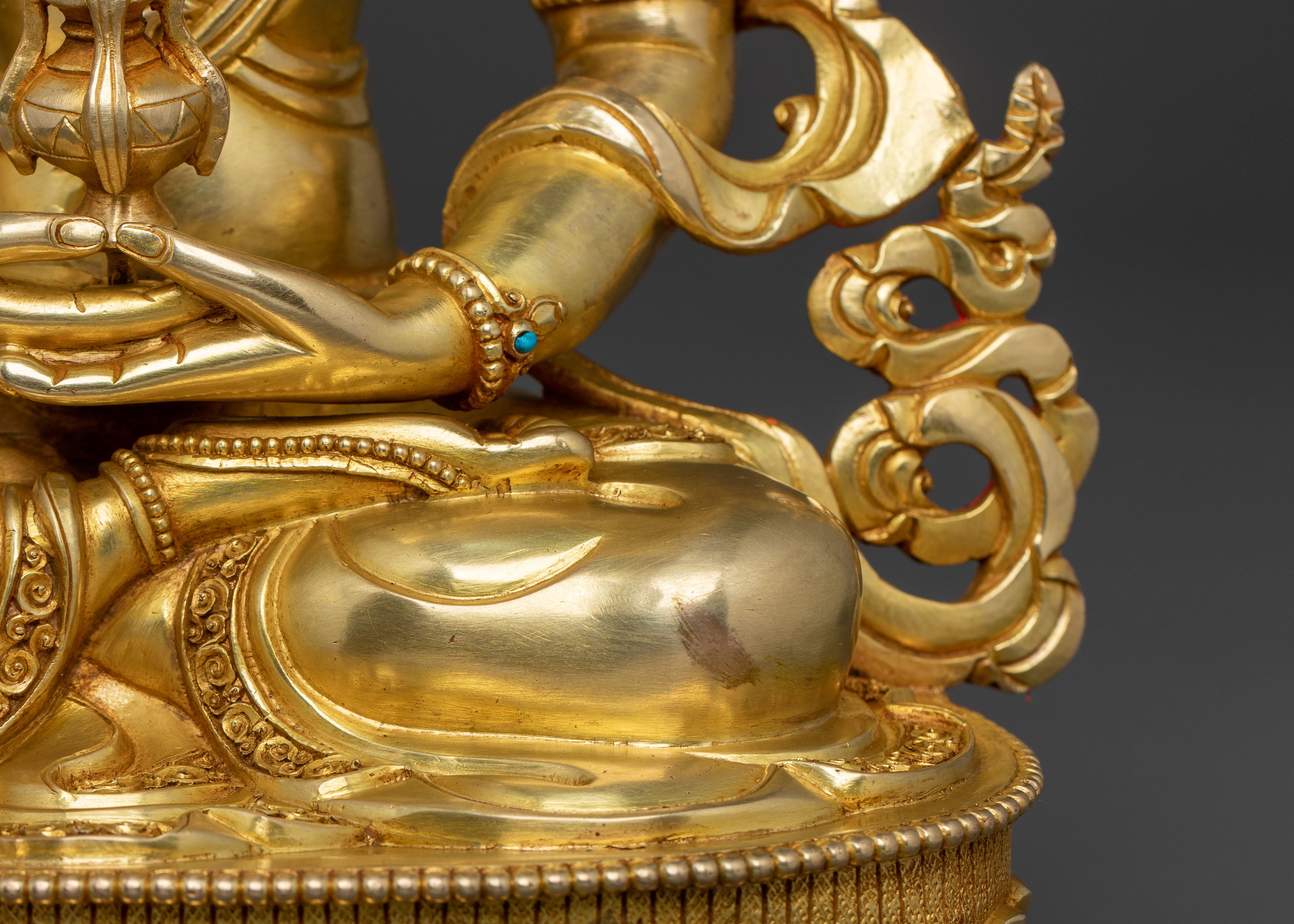 Radiant Amitayus Spiritual Statue | Longevity Icon